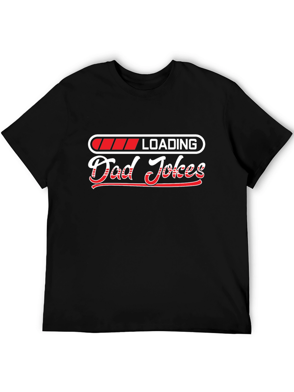 Dad Jokes Loading T-Shirt - Funny Fathers Day Tee