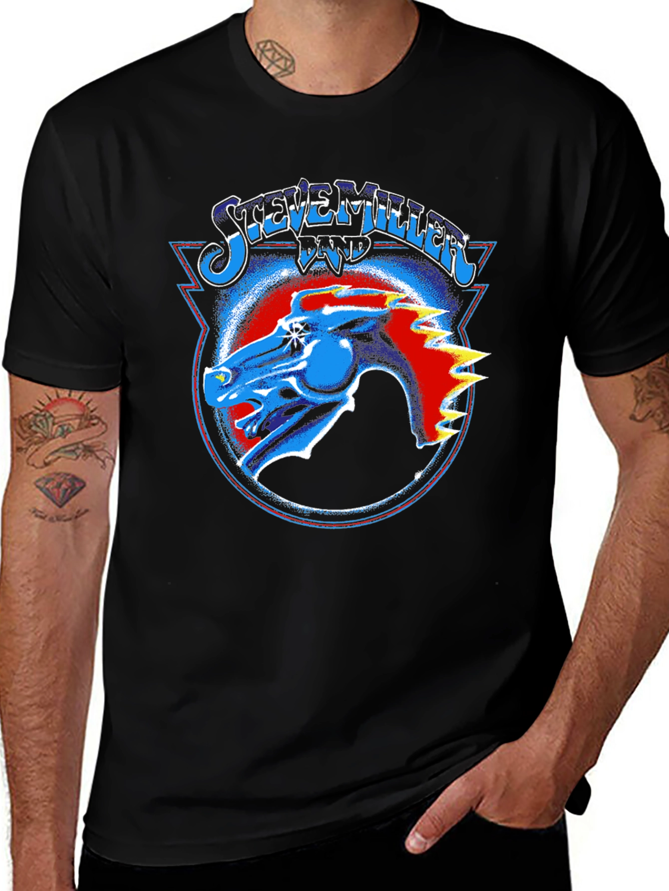 Steve Miller Band T-Shirt - Classic Rock Tee