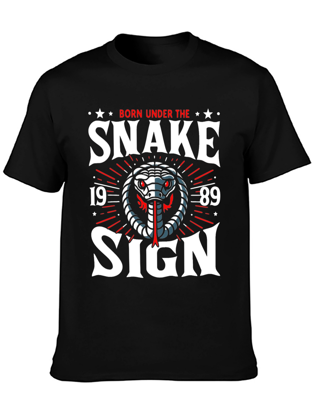 Born Under the Snake Sign Graphic Tee