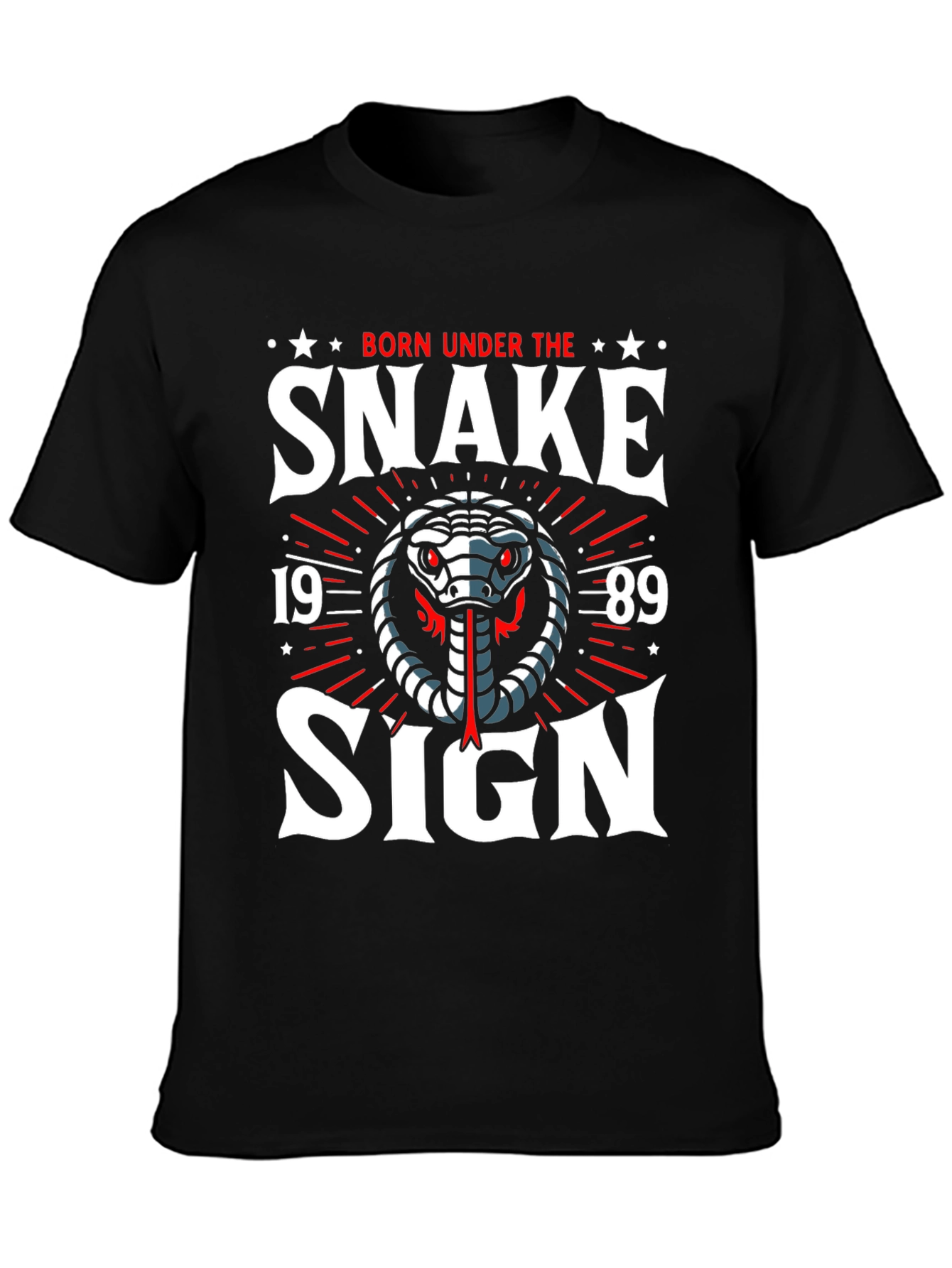 Born Under the Snake Sign Graphic Tee
