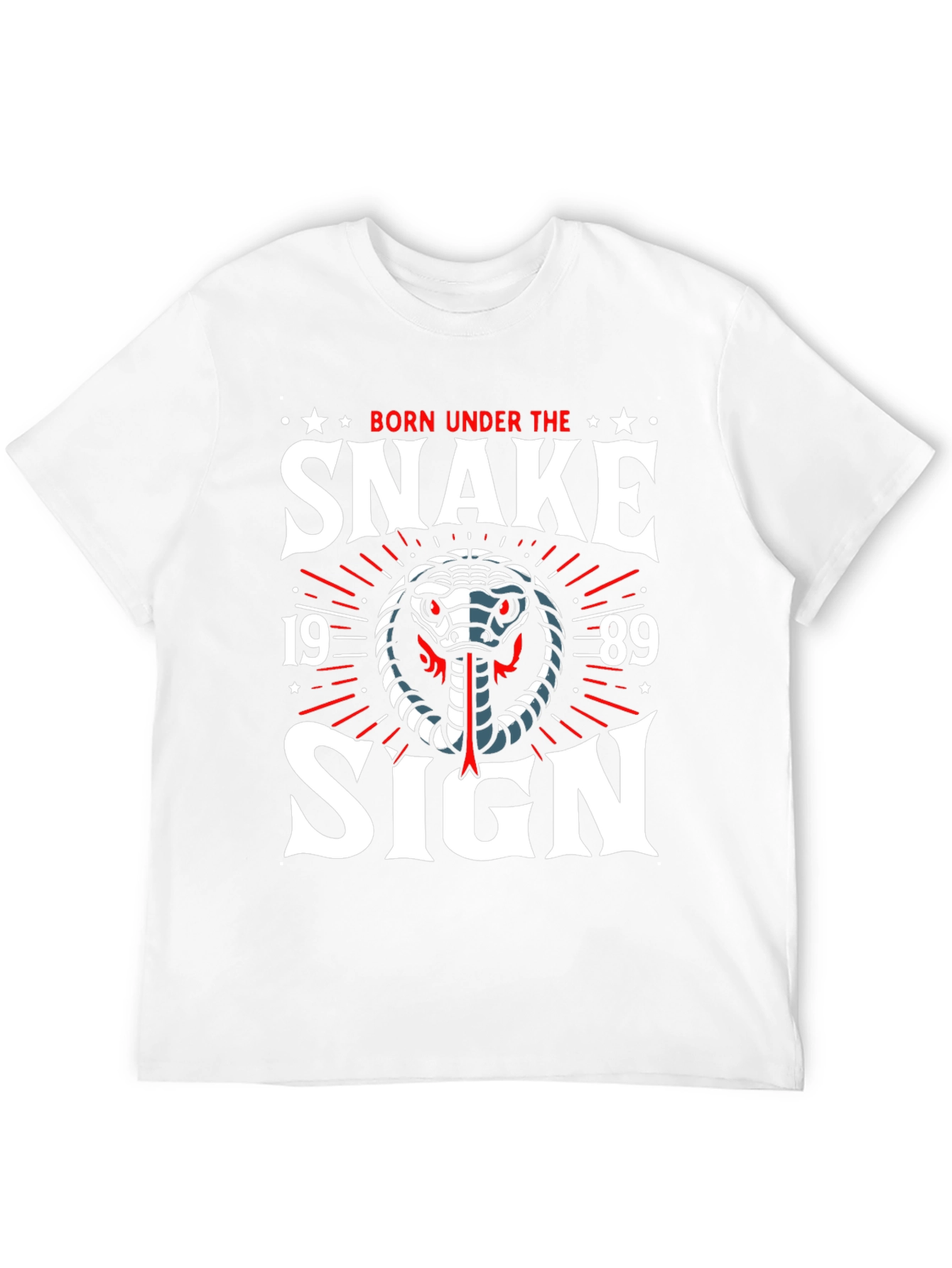 Born Under the Snake Sign Graphic Tee