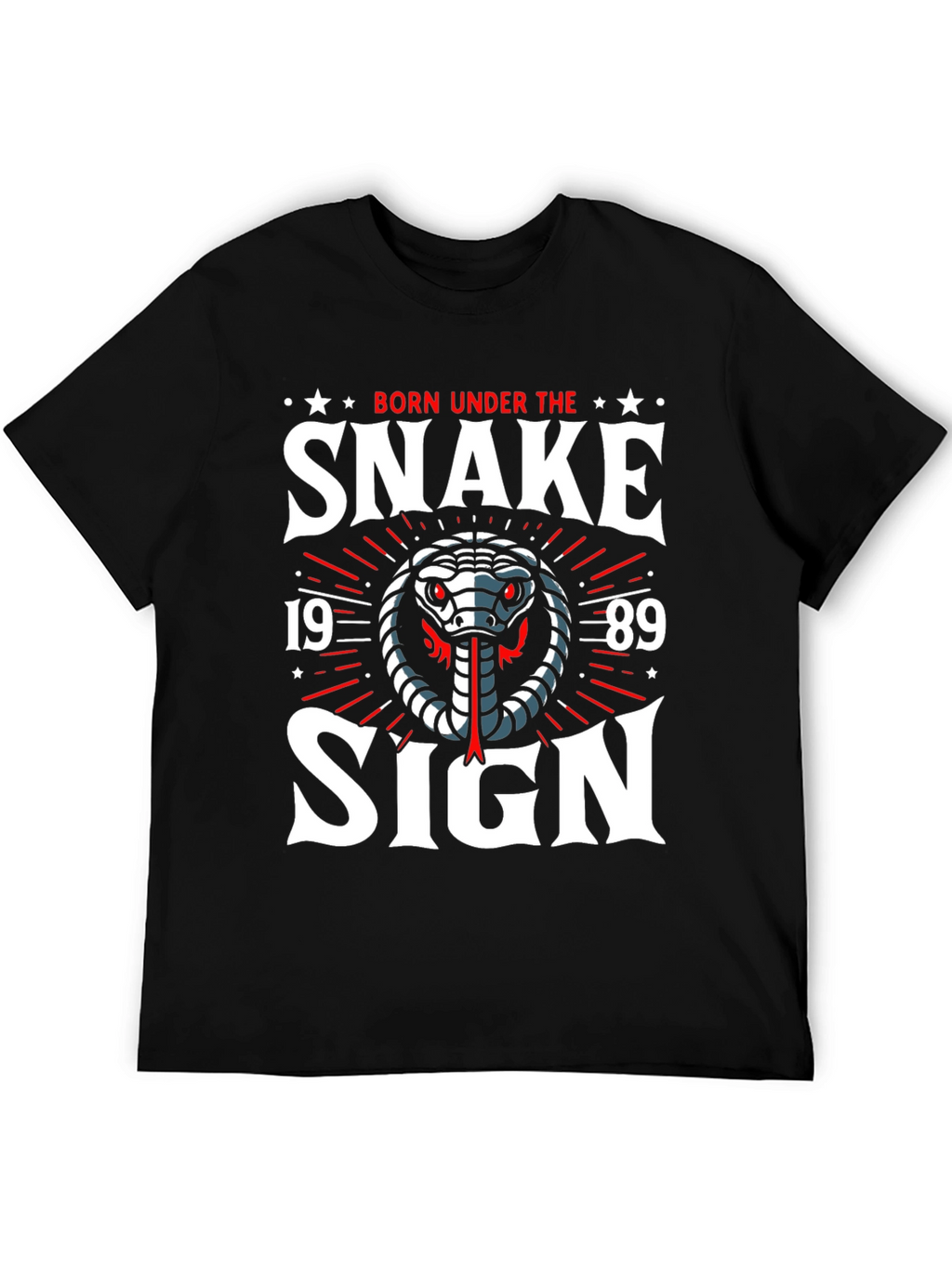 Born Under the Snake Sign Graphic Tee