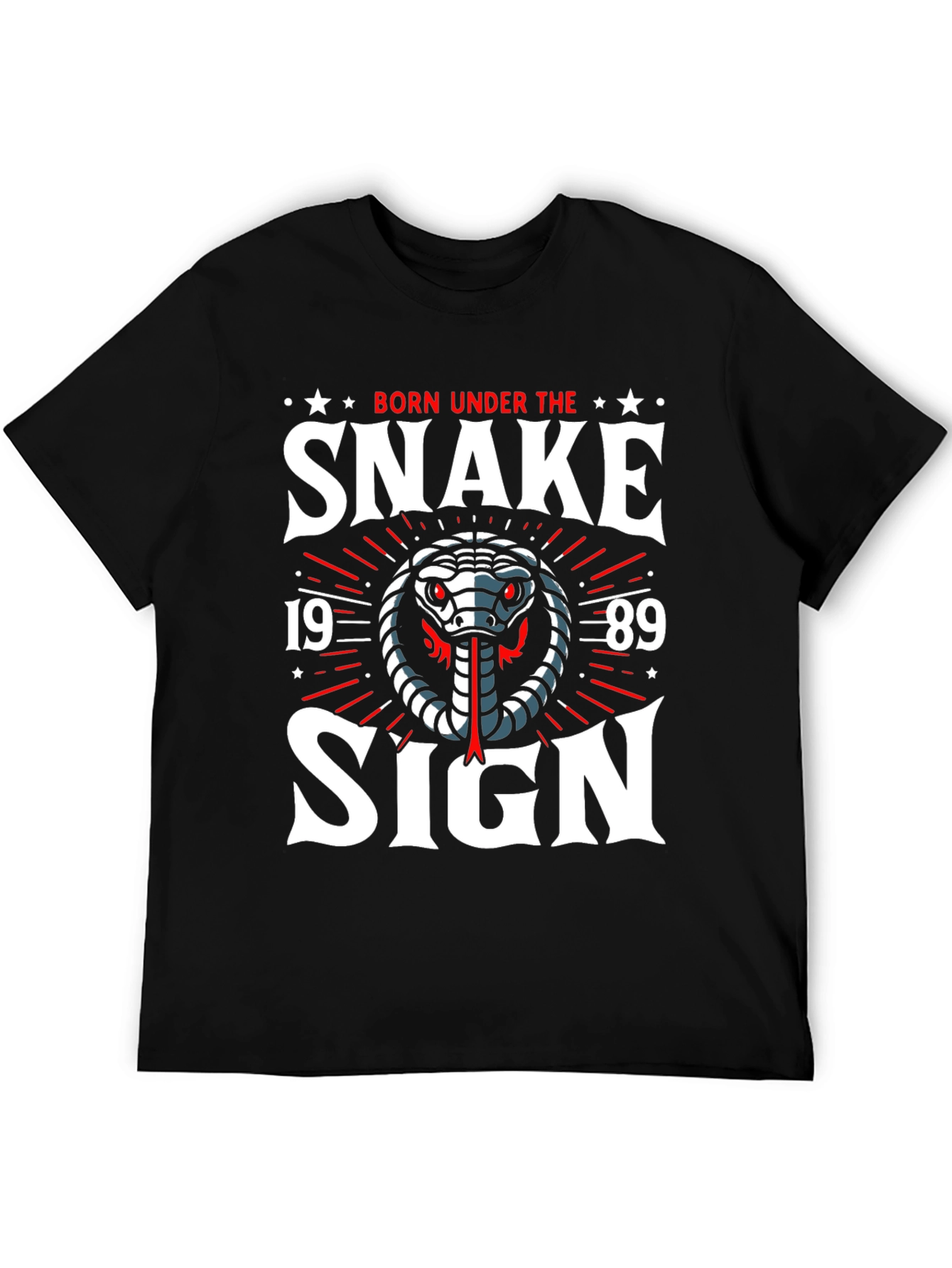 Born Under the Snake Sign Graphic Tee