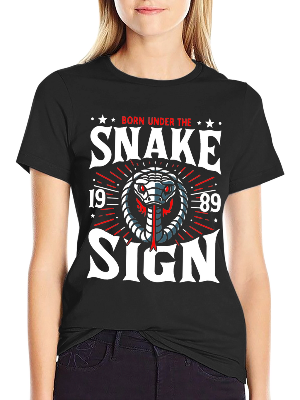 Born Under the Snake Sign Graphic Tee