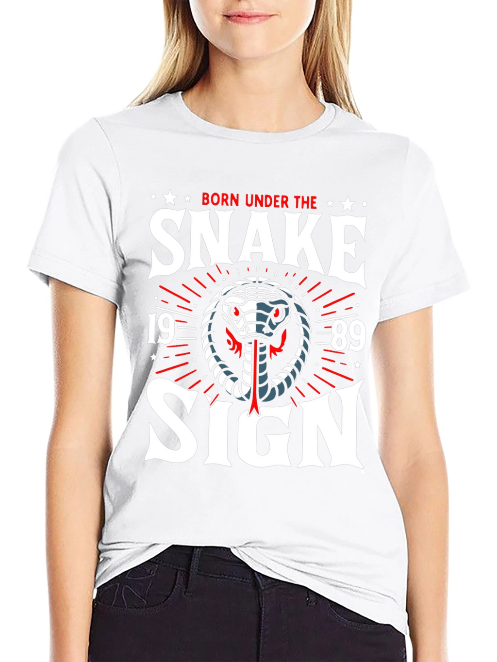Born Under the Snake Sign Graphic Tee