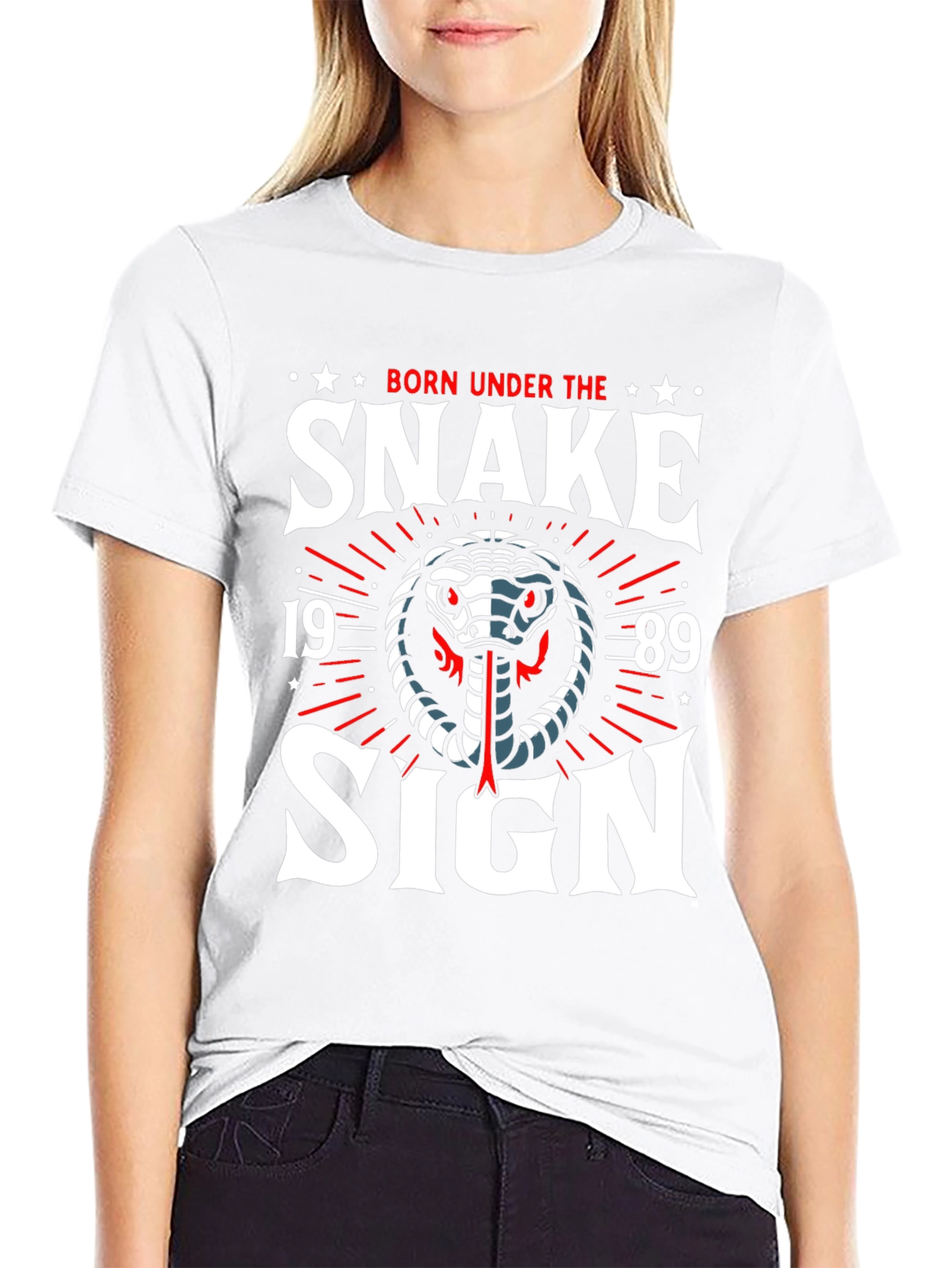 Born Under the Snake Sign Graphic Tee
