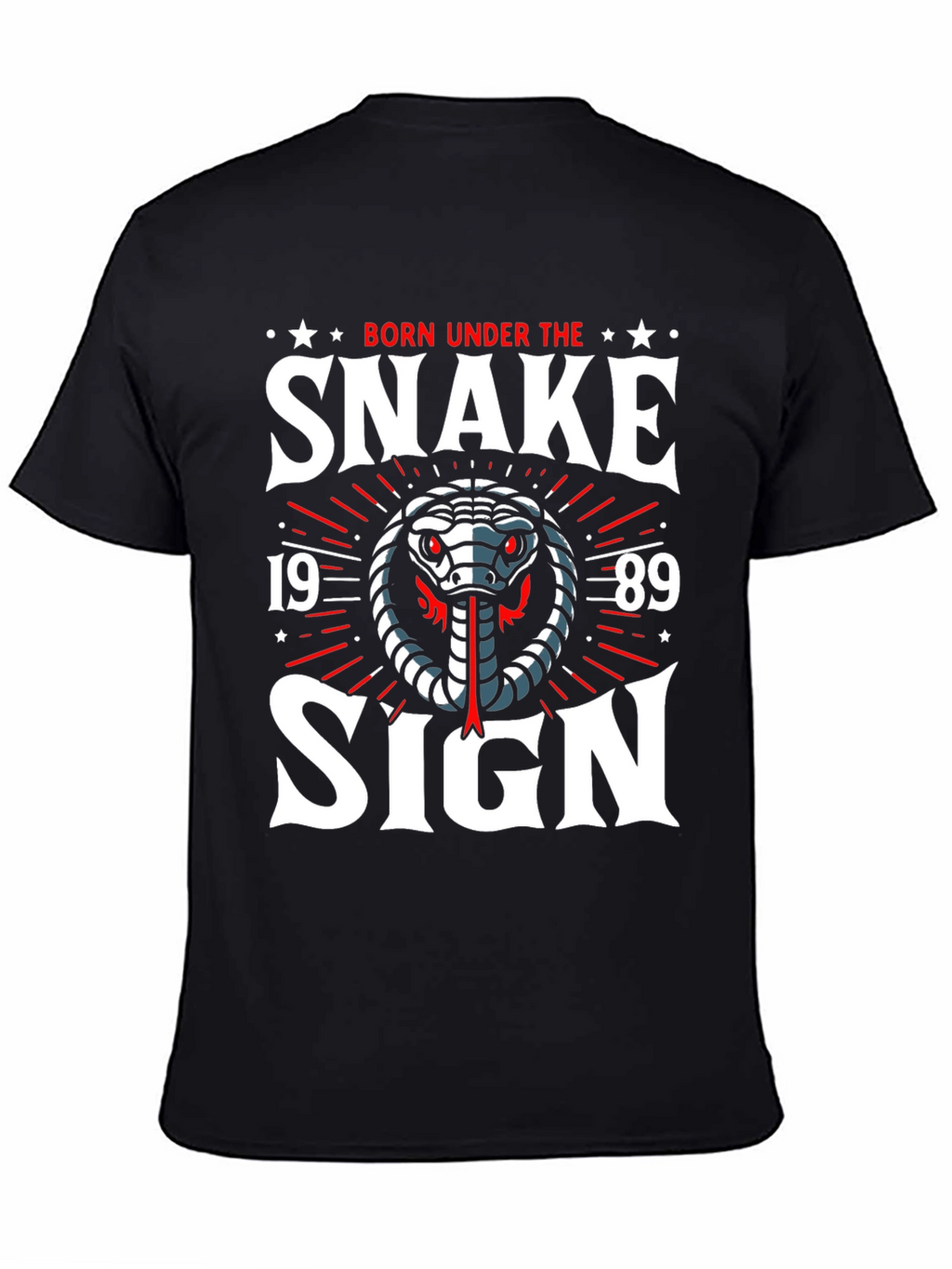 Born Under the Snake Sign Graphic Tee
