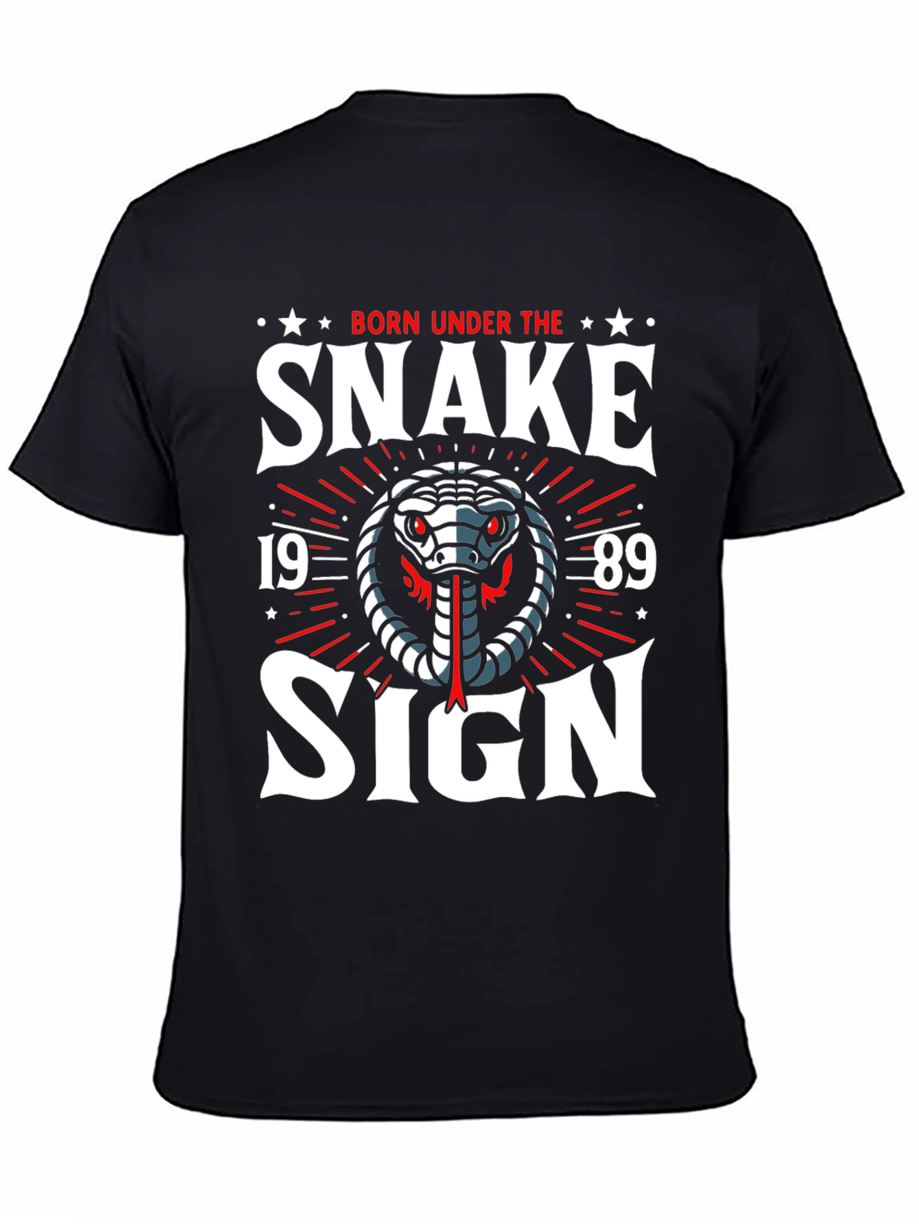 Born Under the Snake Sign Graphic Tee