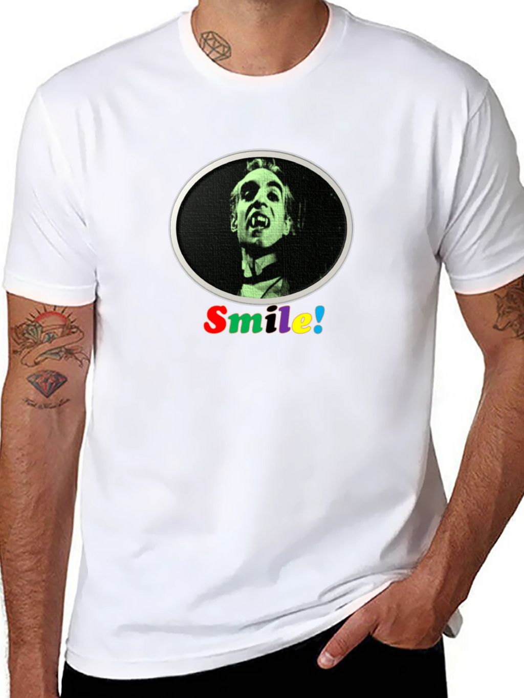 Smile Vampire Tee - Unisex Graphic T-Shirt