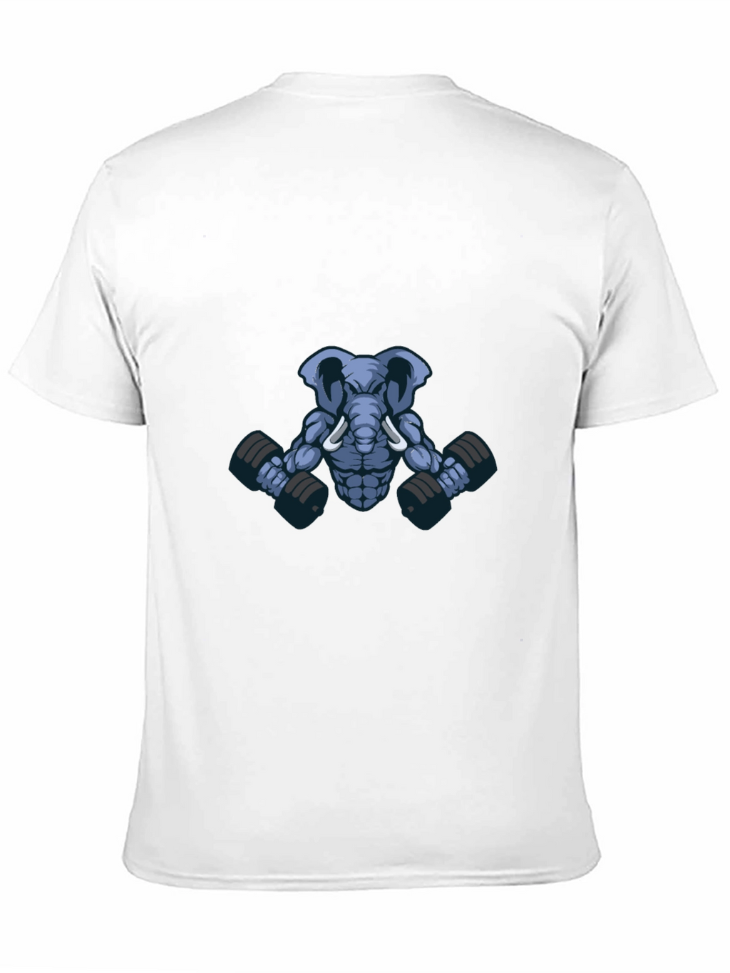 Elephant Gym T-Shirt - Funny Workout Tee