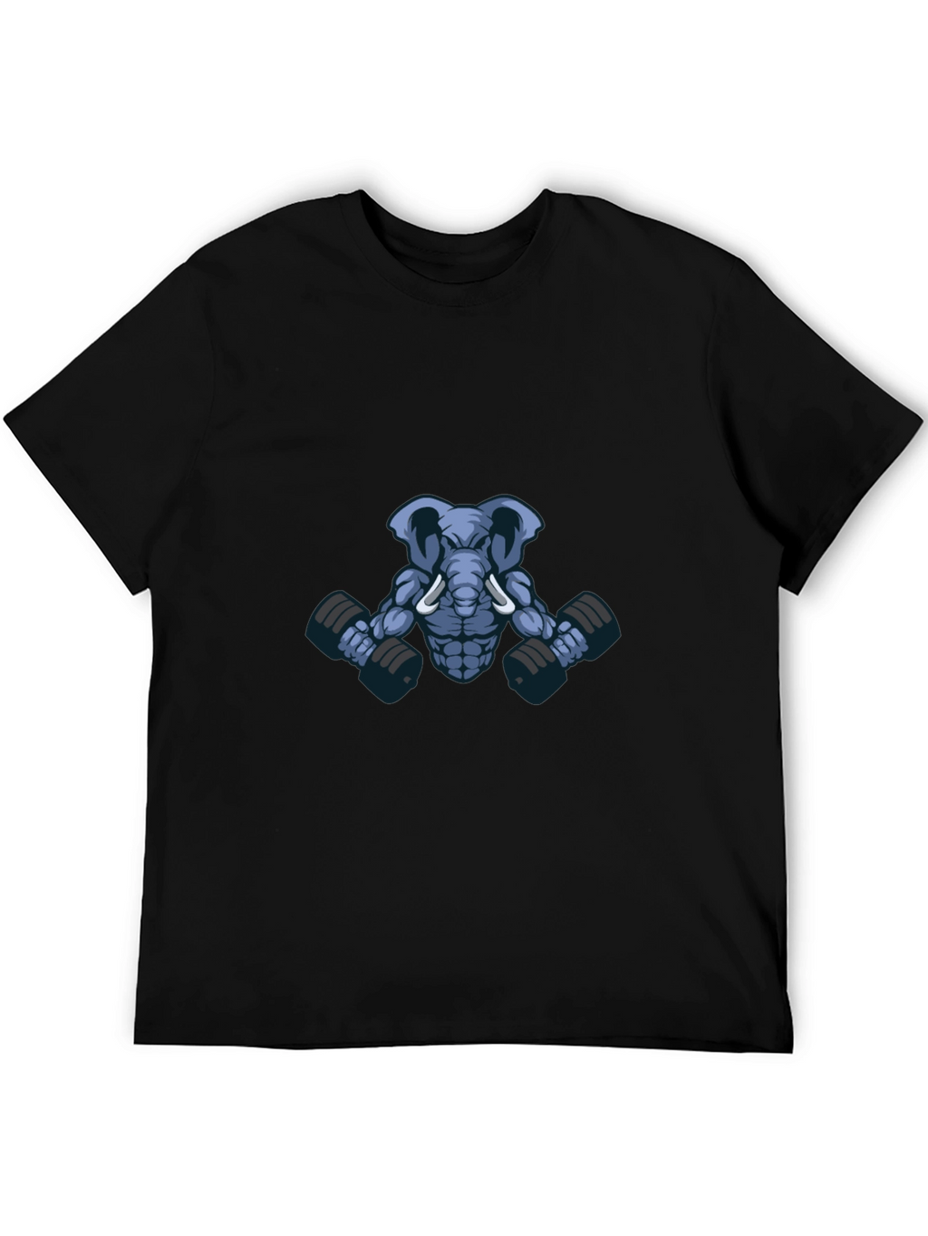 Elephant Gym T-Shirt - Funny Workout Tee