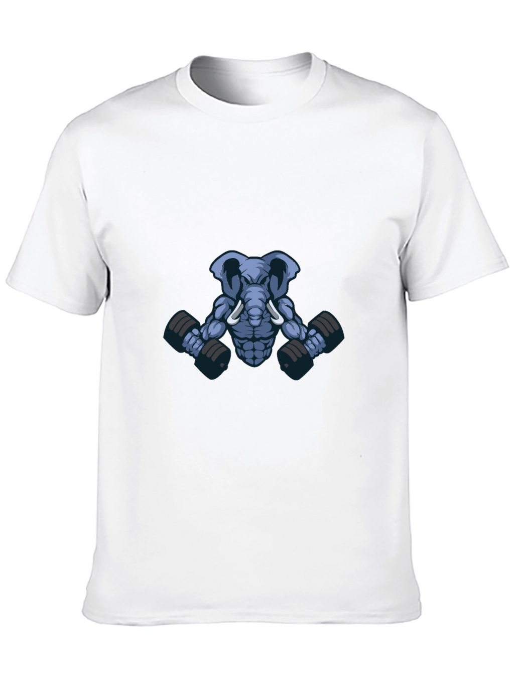 Elephant Gym T-Shirt - Funny Workout Tee
