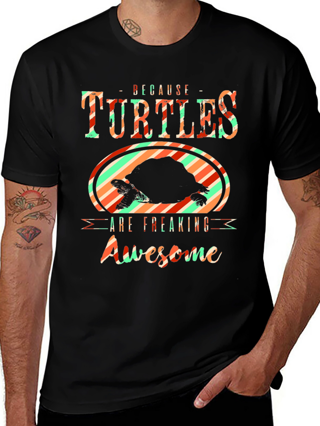 Turtles Are Awesome Graphic Tee