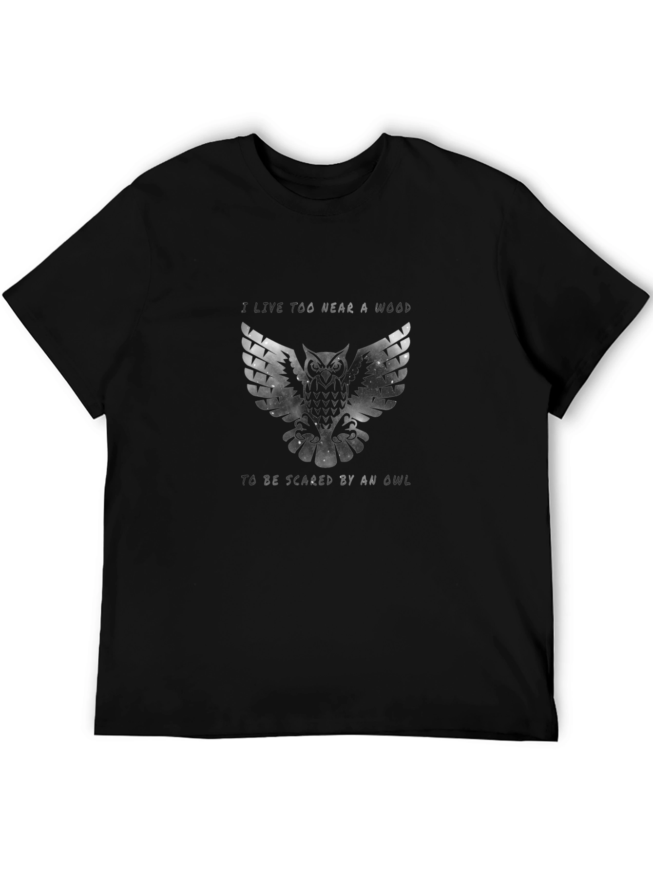 Owl Graphic T-Shirt - Near a Wood Short Sleeve