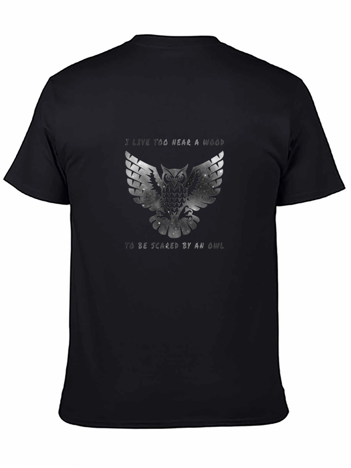 Owl Graphic T-Shirt - Near a Wood Short Sleeve