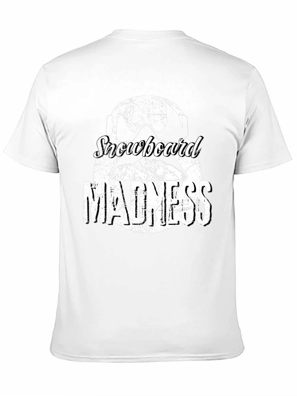 Snowboard Madness Graphic Tee - Black