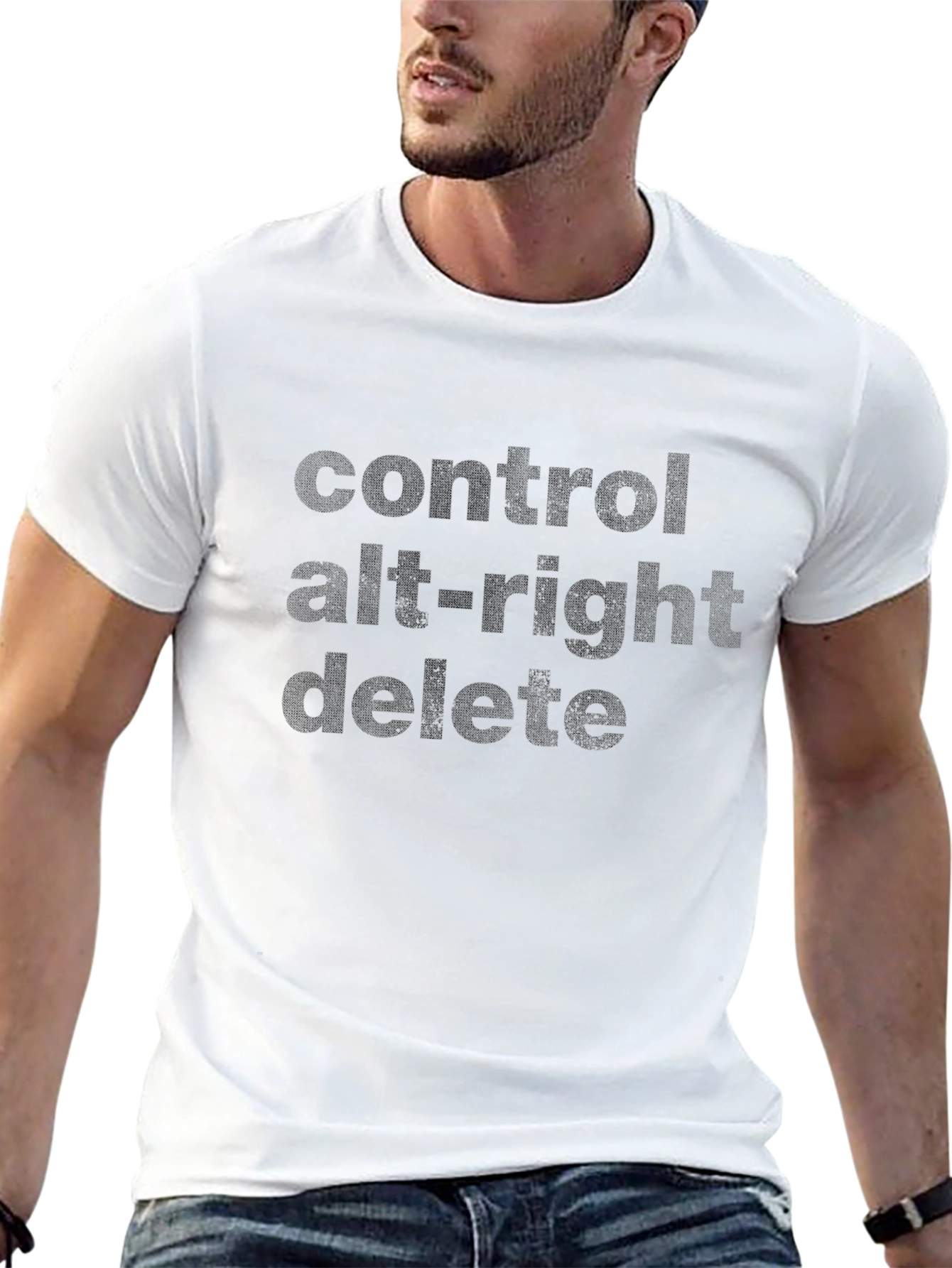 Control Alt-Right Delete T-Shirt - Funny Political Tee