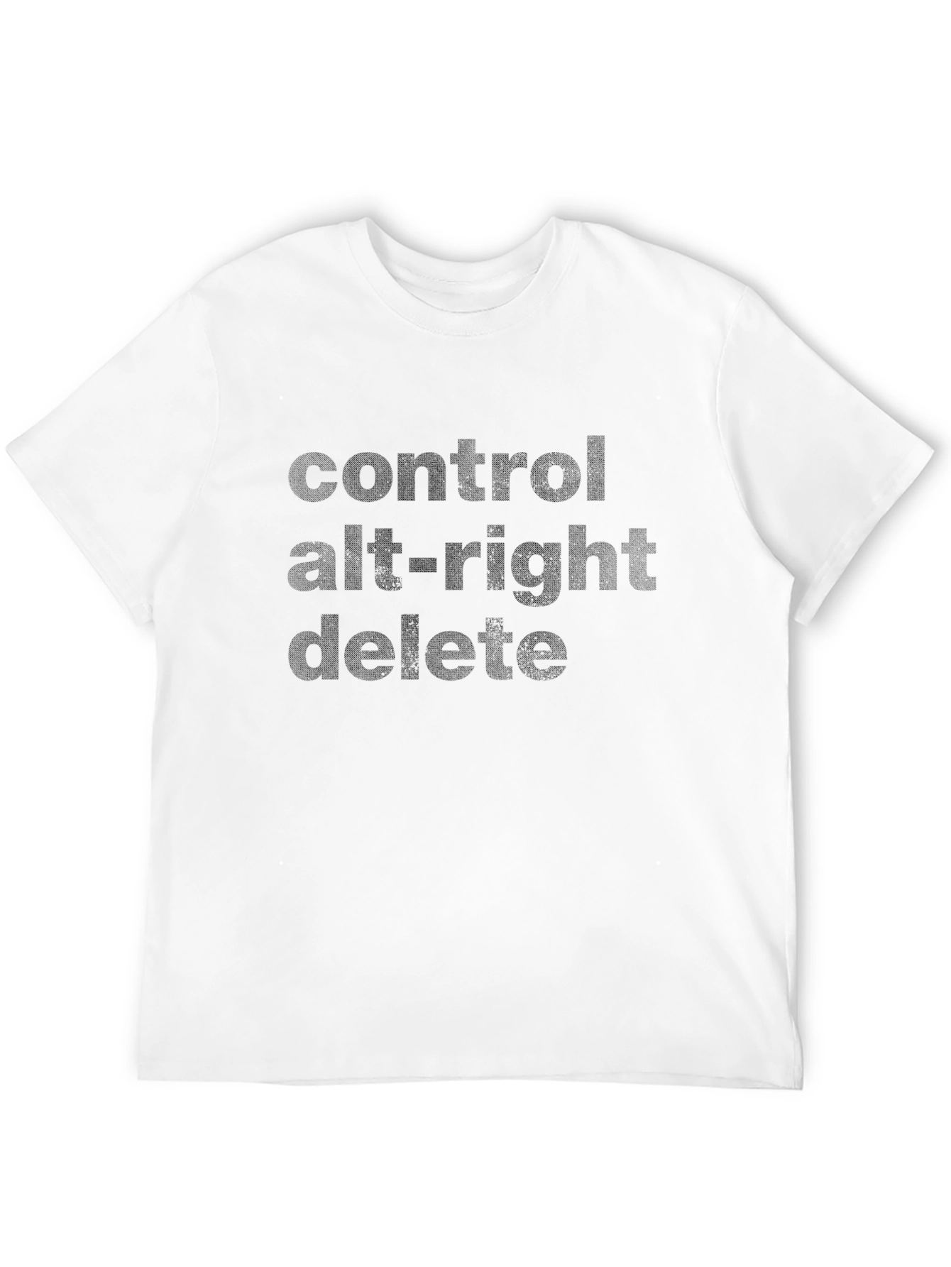 Control Alt-Right Delete T-Shirt - Funny Political Tee