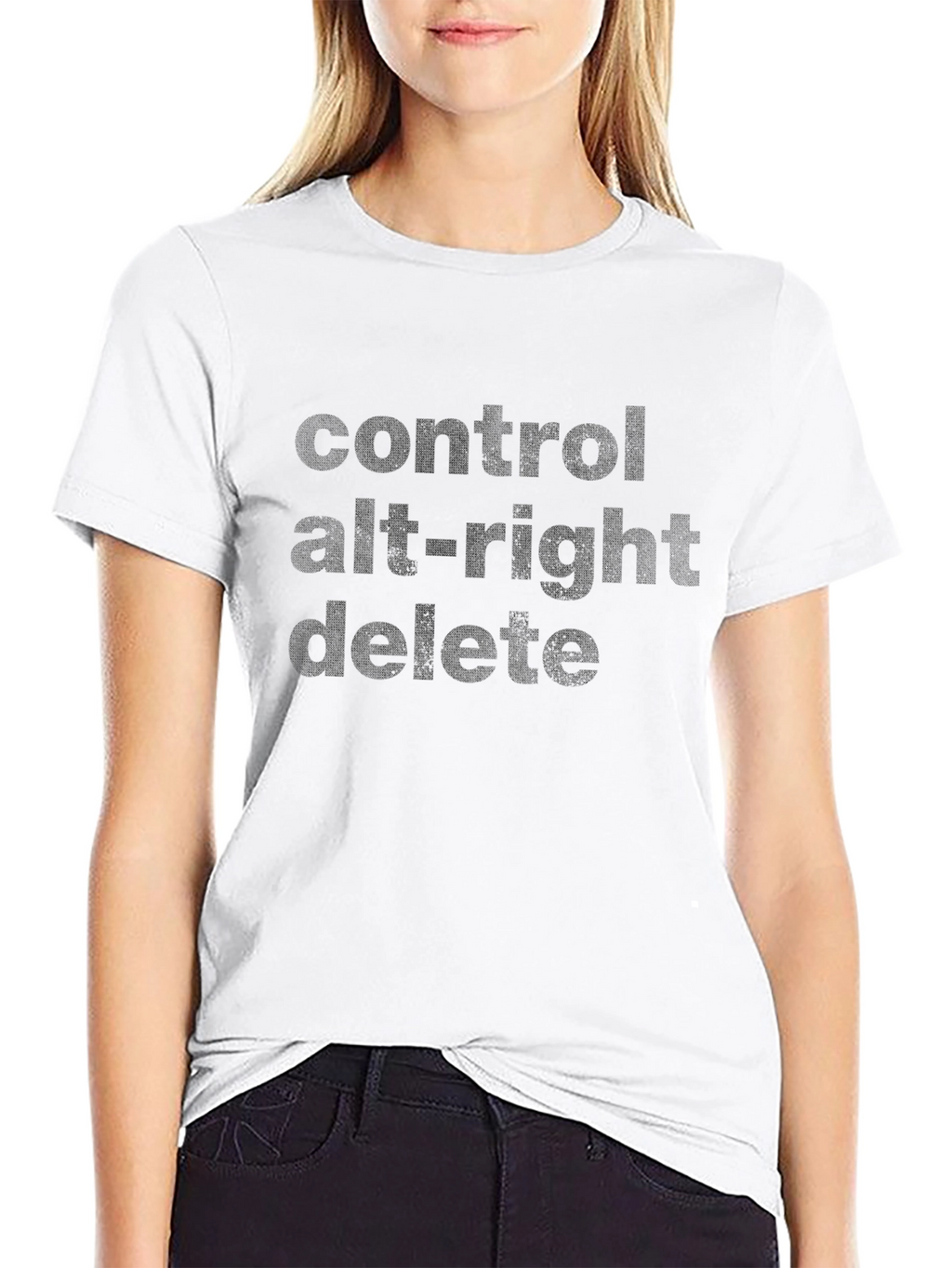Control Alt-Right Delete T-Shirt - Funny Political Tee