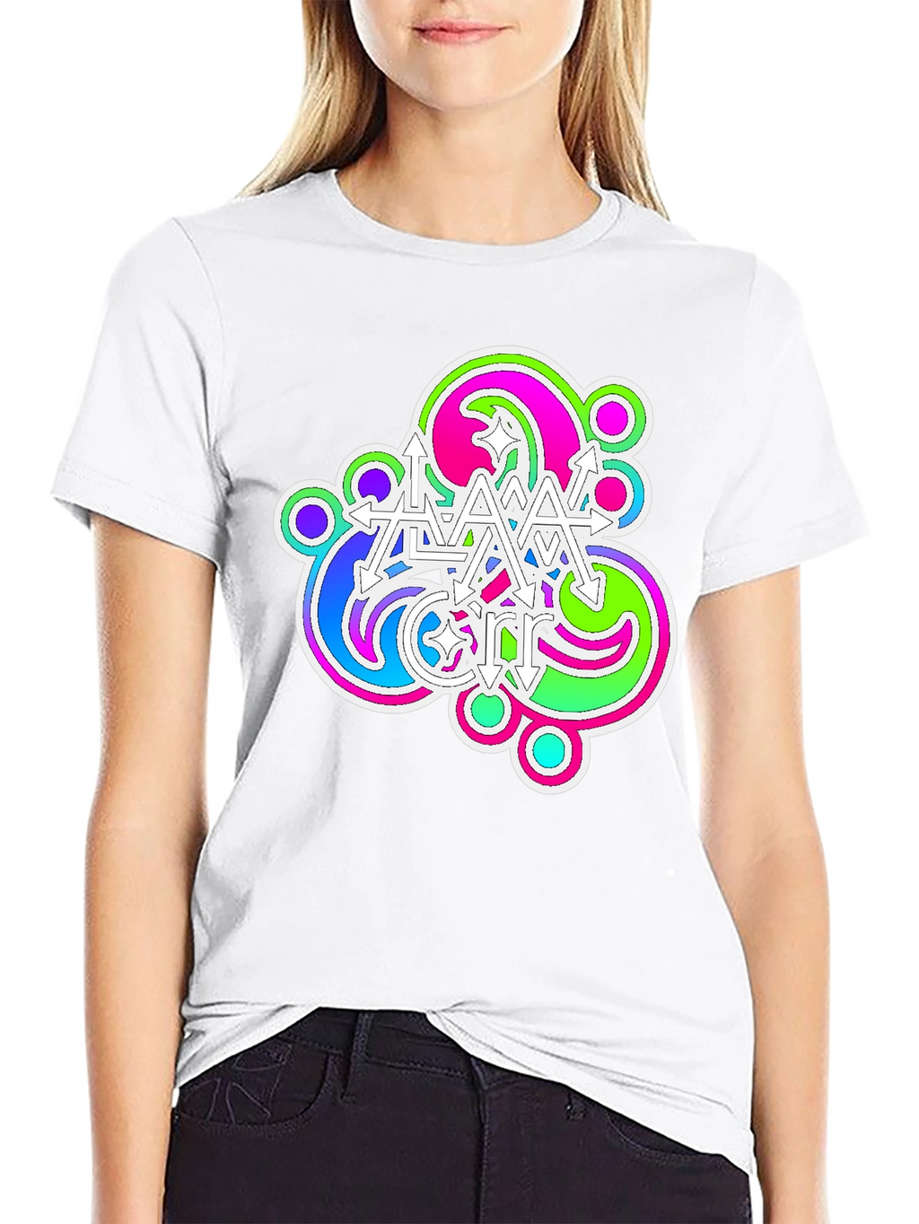 Psychedelic Arrow T-Shirt - Modern Graphic Tee