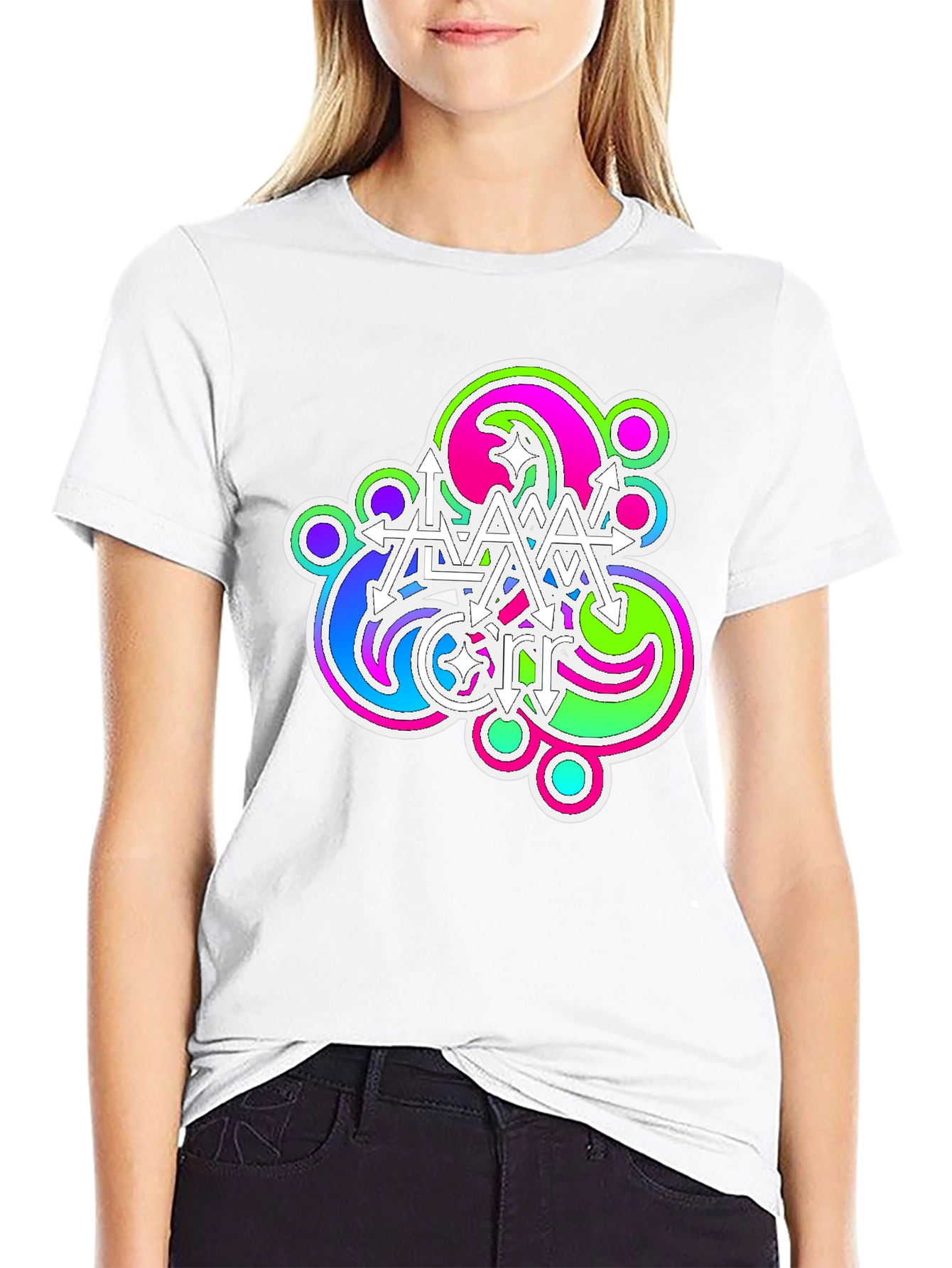 Psychedelic Arrow T-Shirt - Modern Graphic Tee