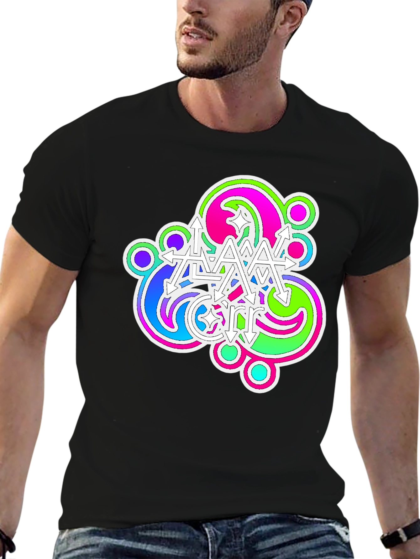Psychedelic Arrow T-Shirt - Modern Graphic Tee
