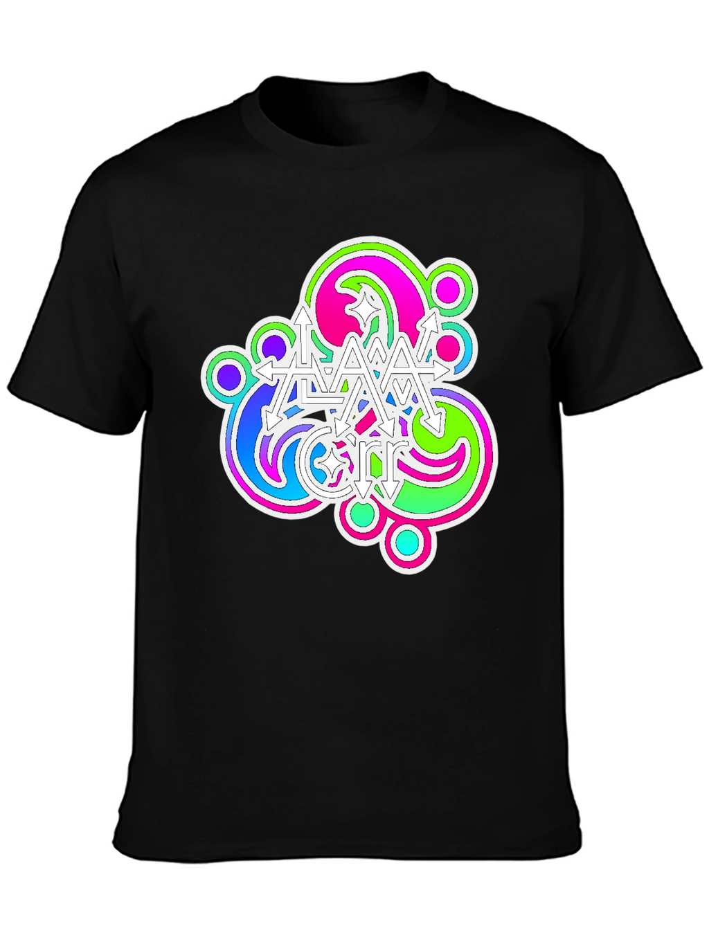 Psychedelic Arrow T-Shirt - Modern Graphic Tee
