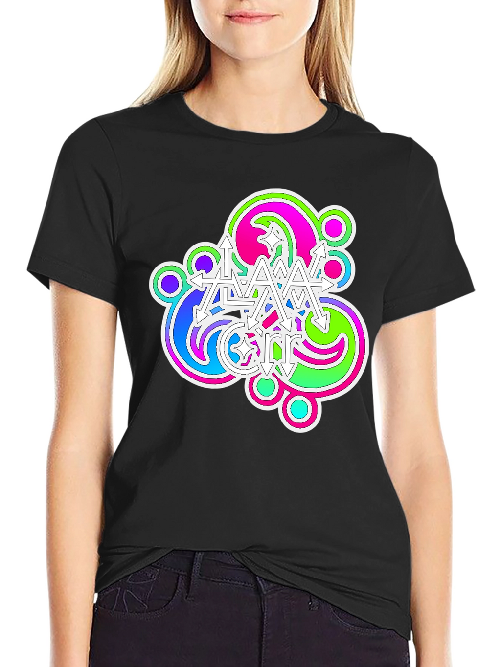Psychedelic Arrow T-Shirt - Modern Graphic Tee