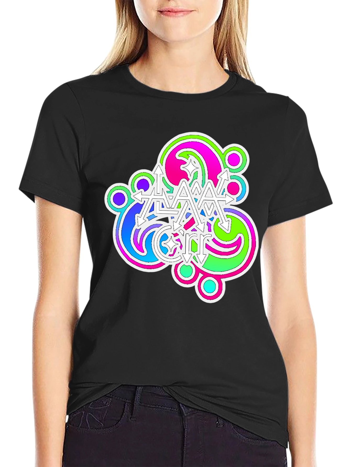 Psychedelic Arrow T-Shirt - Modern Graphic Tee