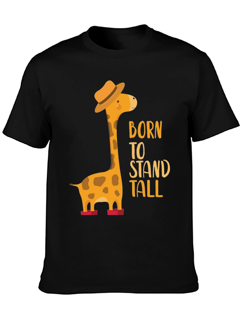 Born to Stand Tall Giraffe T-Shirt