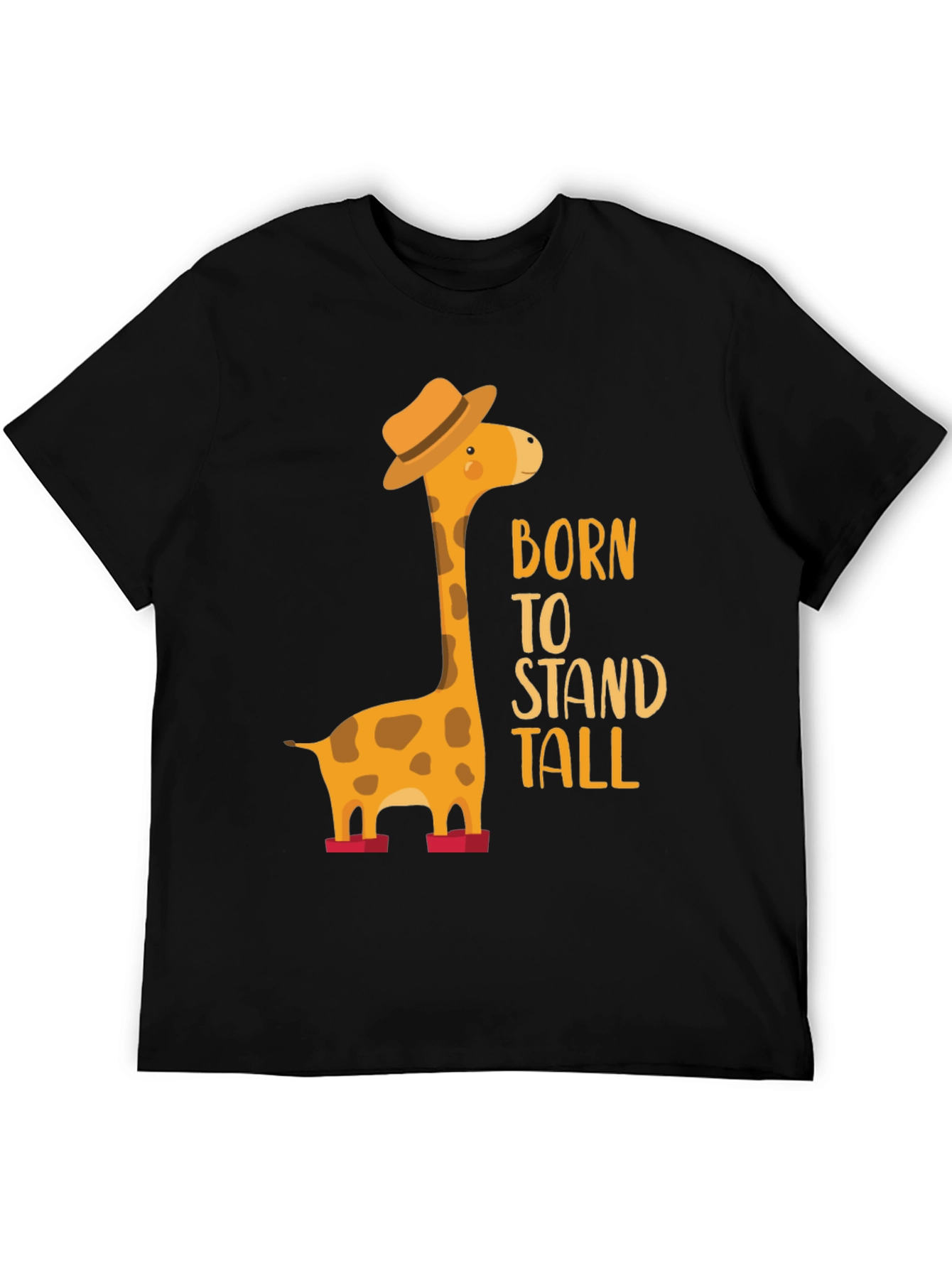 Born to Stand Tall Giraffe T-Shirt