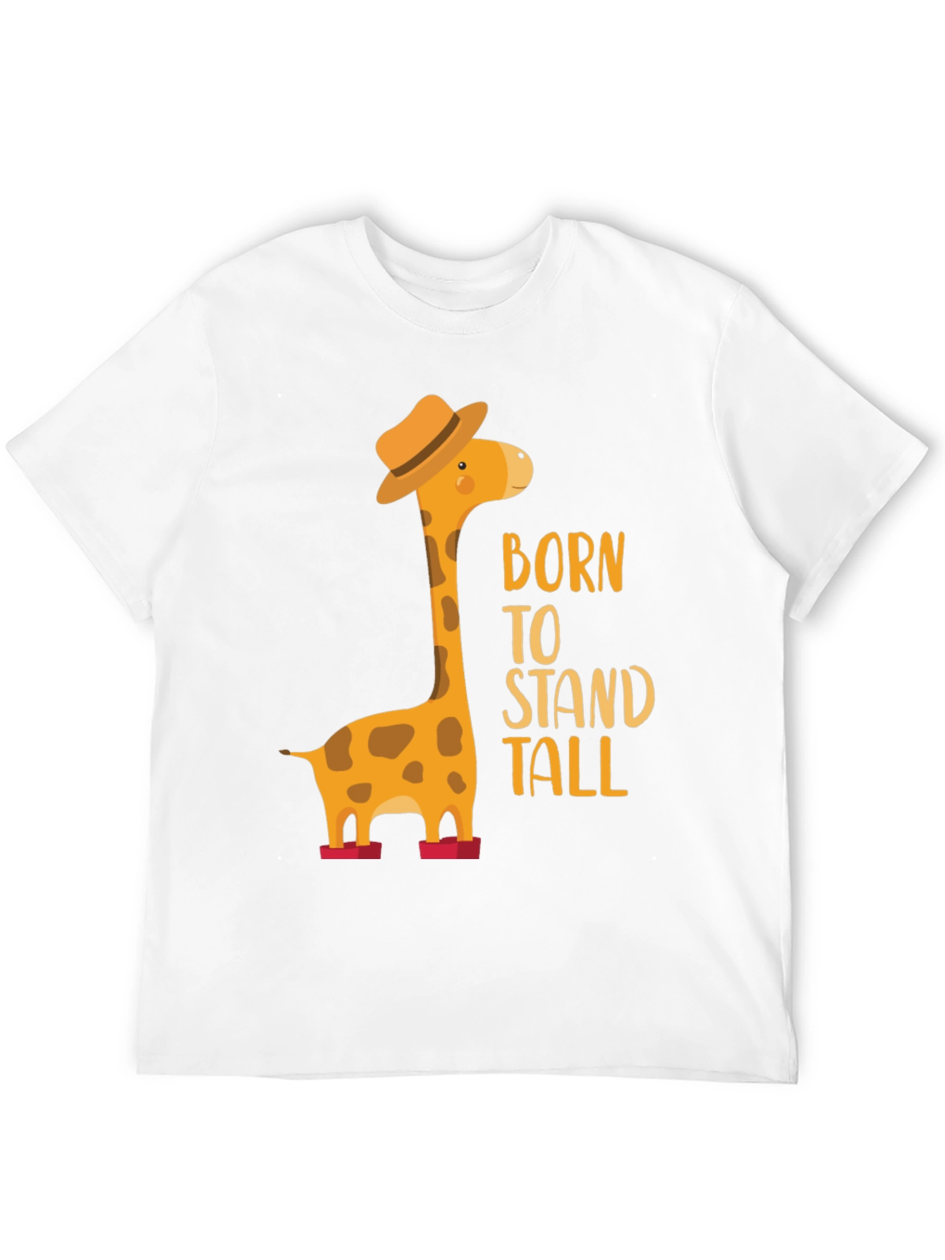 Born to Stand Tall Giraffe T-Shirt