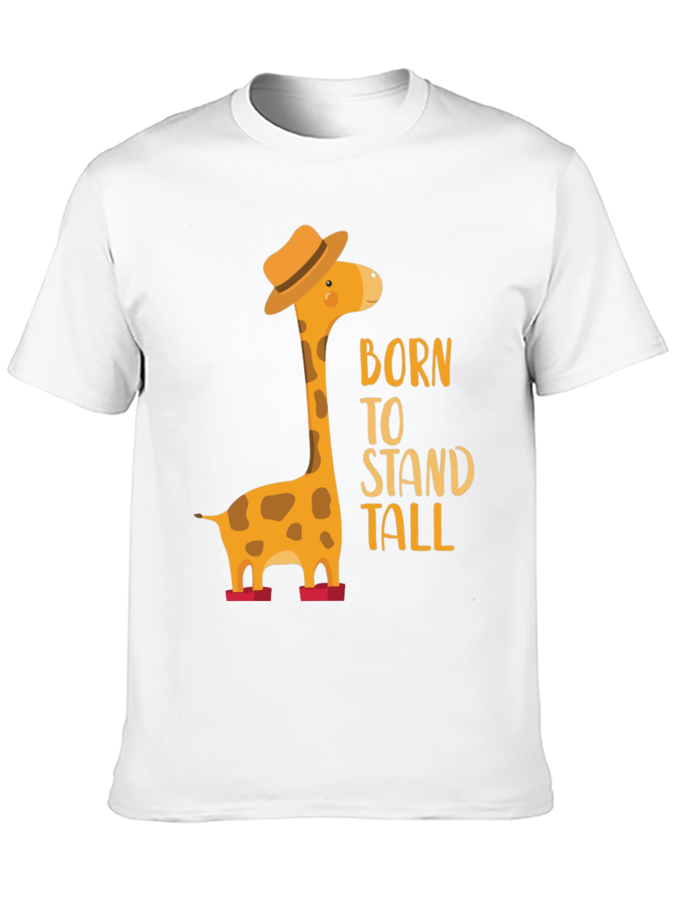 Born to Stand Tall Giraffe T-Shirt