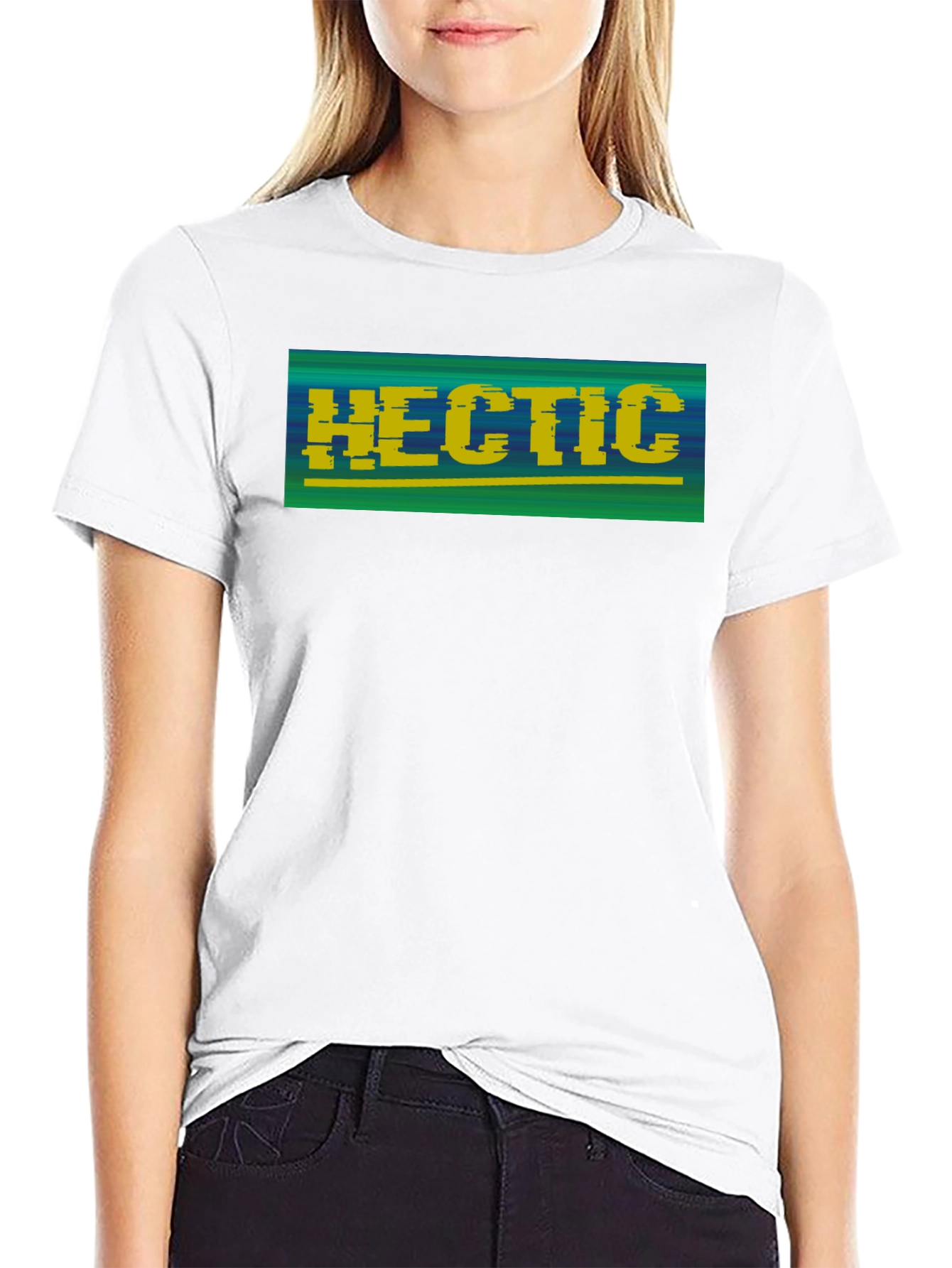 Hectic Retro Graphic T-Shirt - Casual Cool