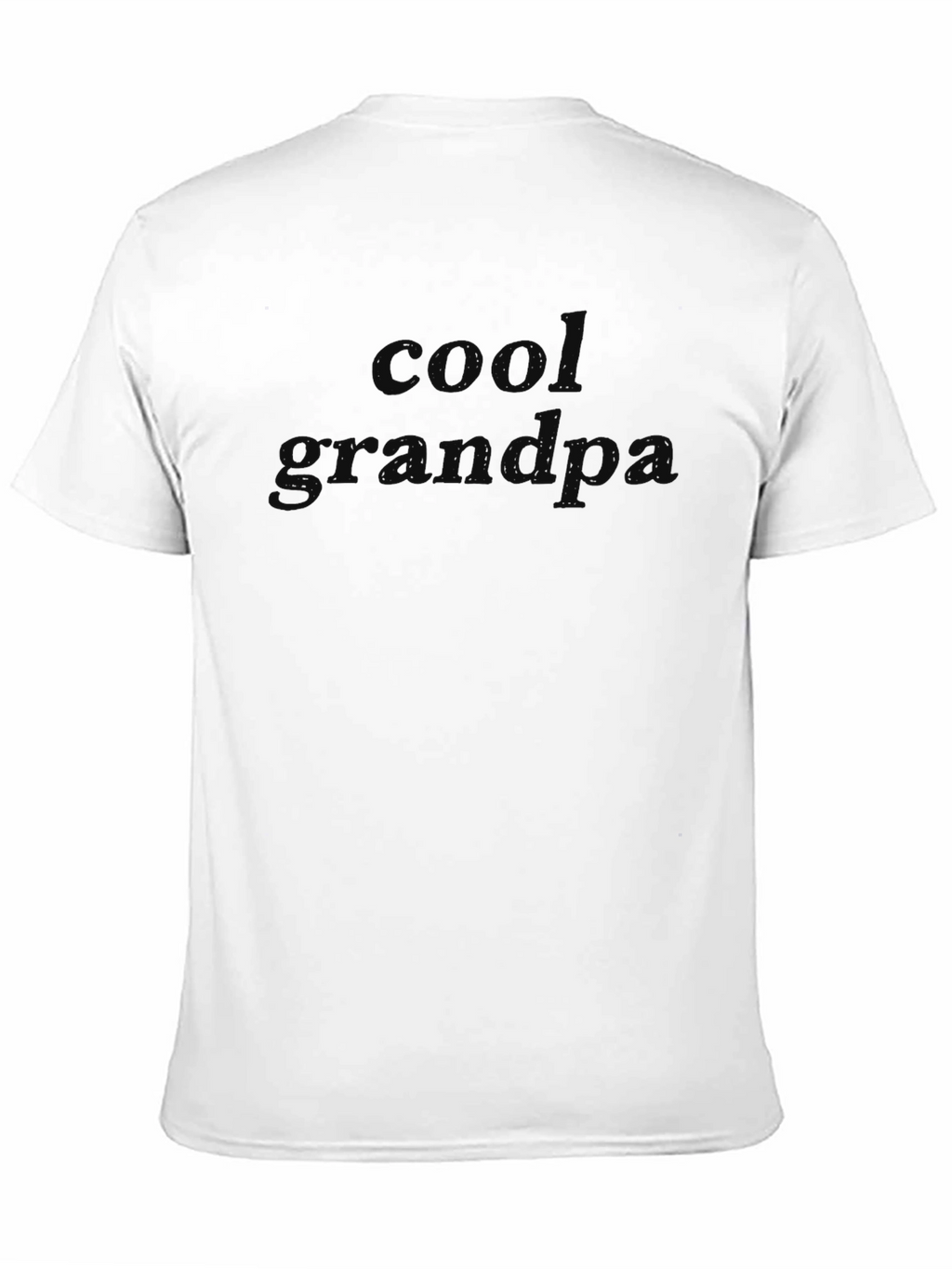 Cool Grandpa Black Graphic Tee