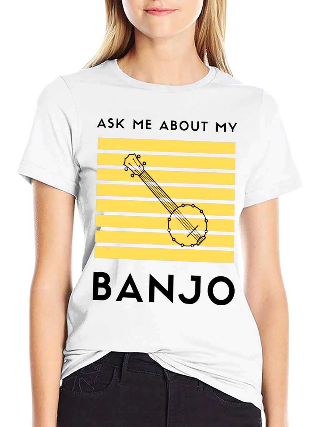 Ask Me About My Banjo T-Shirt