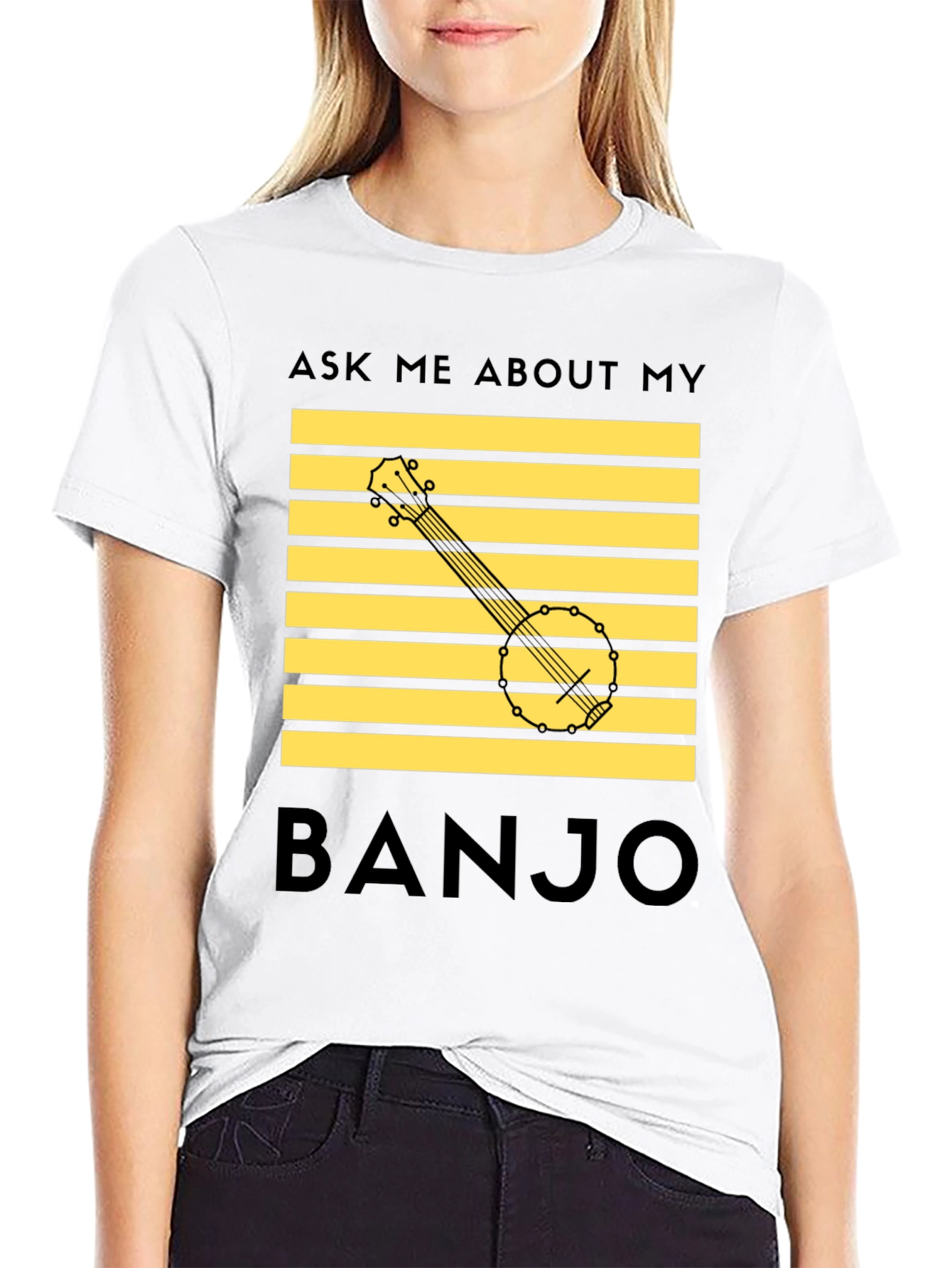 Ask Me About My Banjo T-Shirt