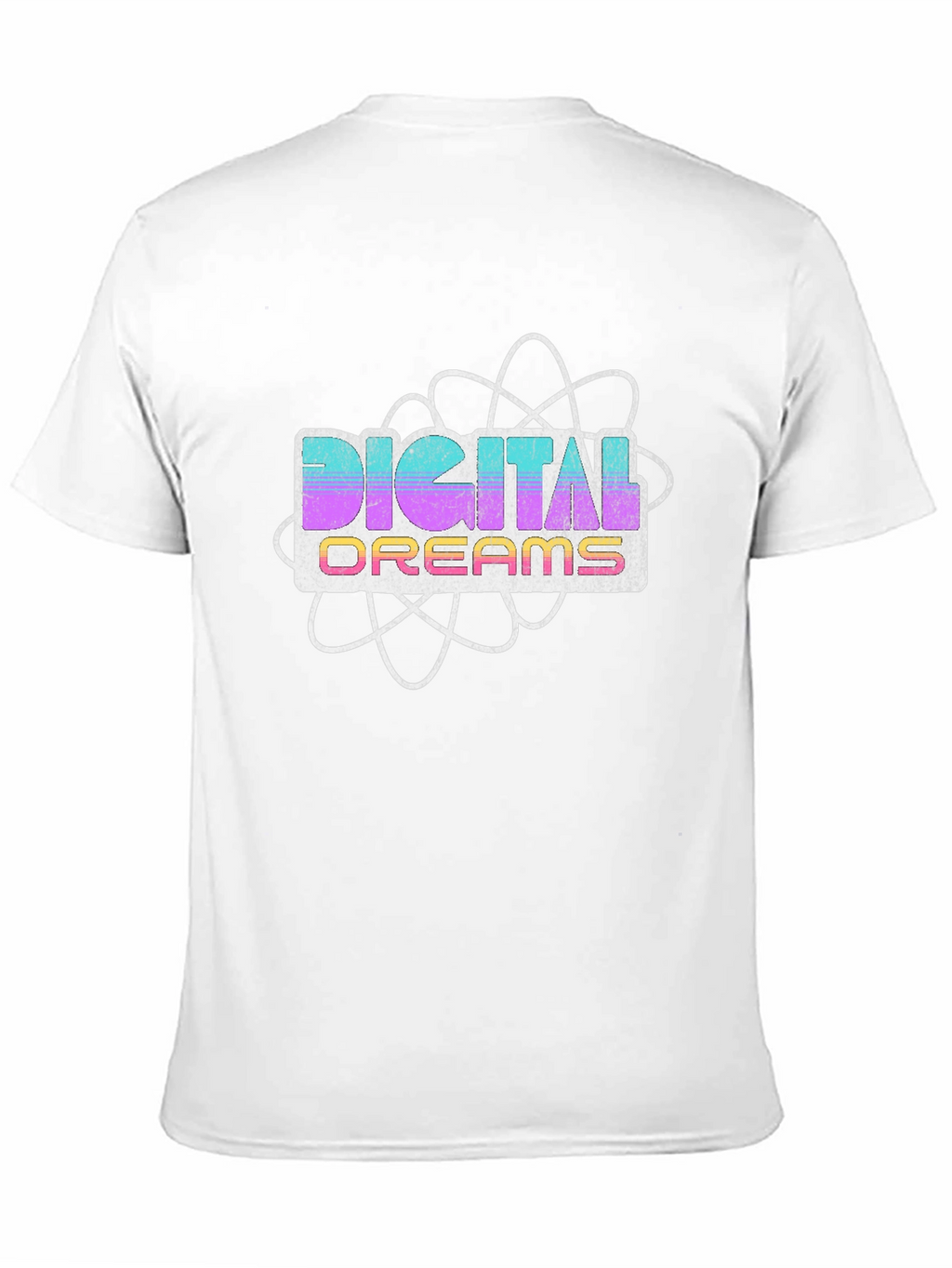 Digital Dreams Retro Style T-Shirt