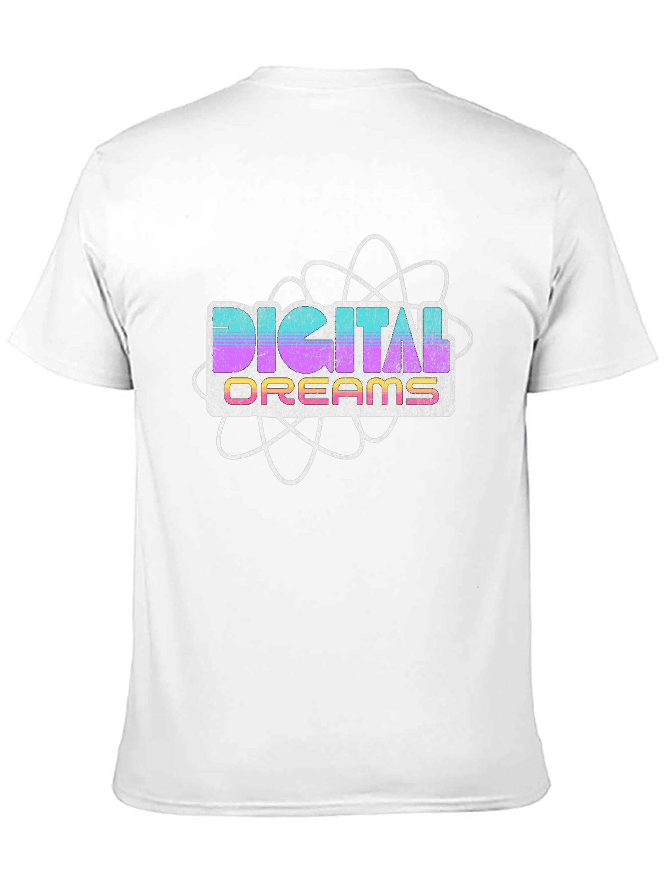 Digital Dreams Retro Style T-Shirt