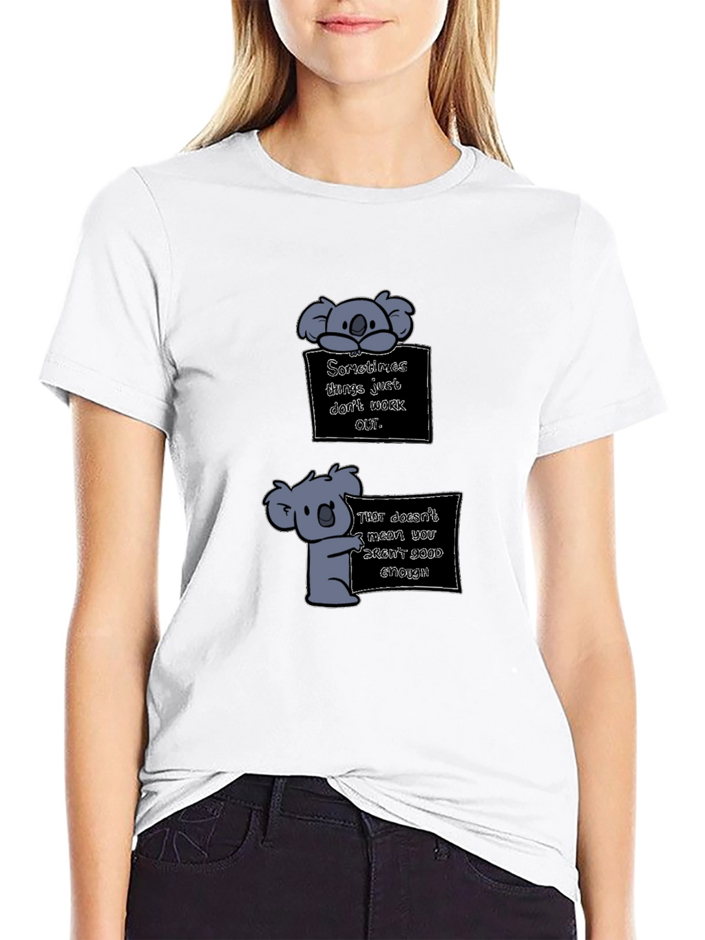Koala Graphic Tee - Motivational T-Shirt