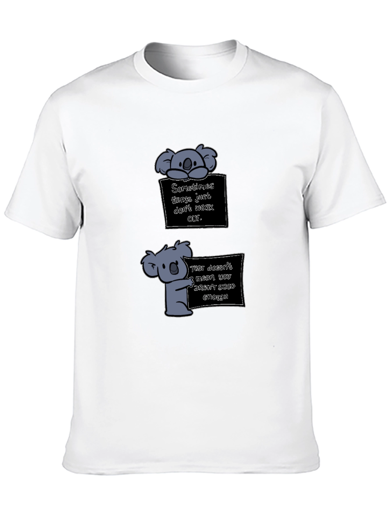 Koala Graphic Tee - Motivational T-Shirt