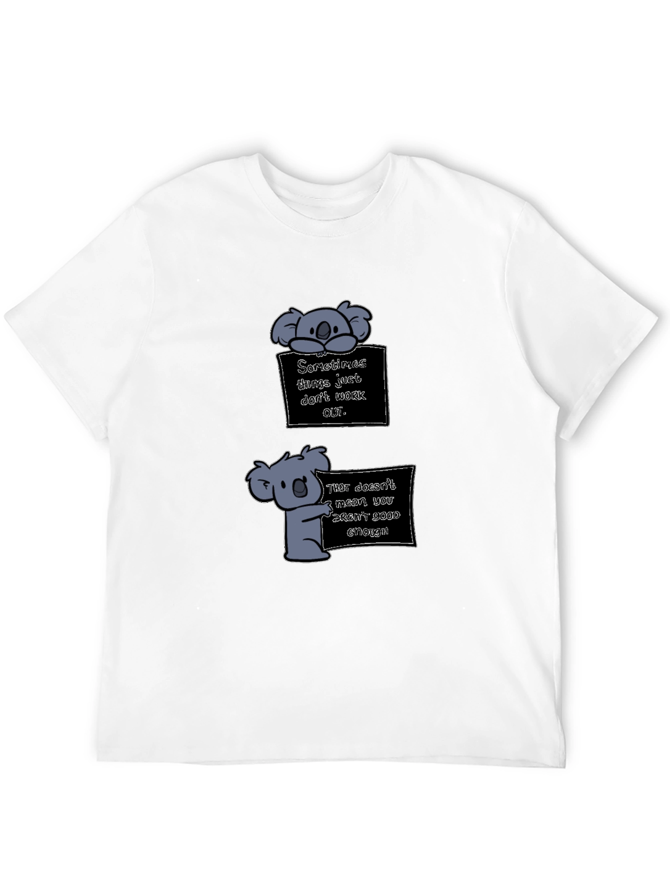 Koala Graphic Tee - Motivational T-Shirt