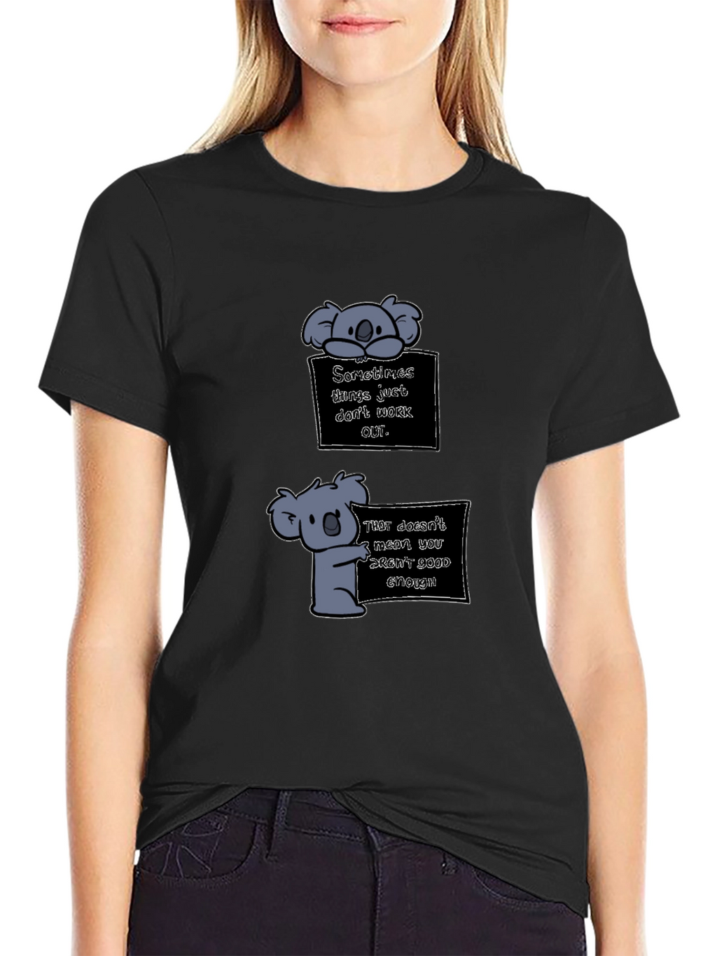 Koala Graphic Tee - Motivational T-Shirt