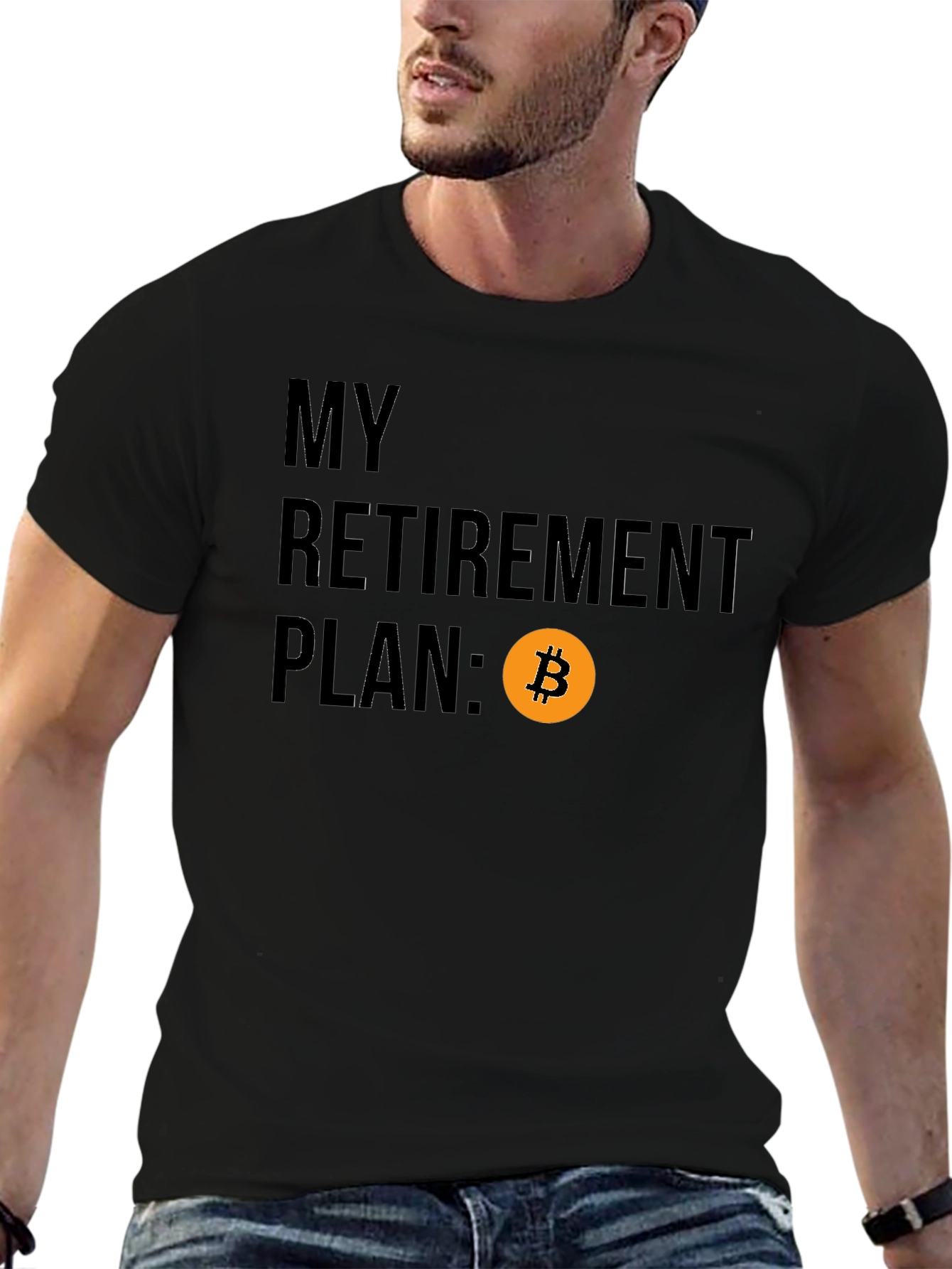 Bitcoin Retirement Plan Graphic T-Shirt