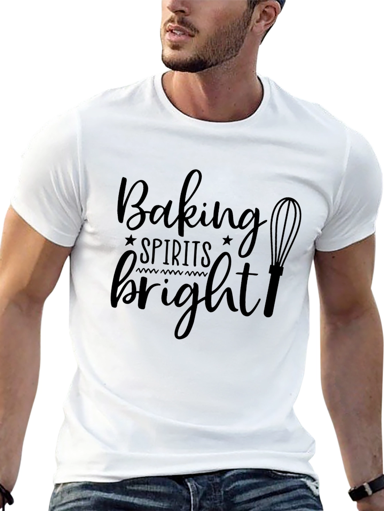 Baking Spirits Bright Graphic T-Shirt