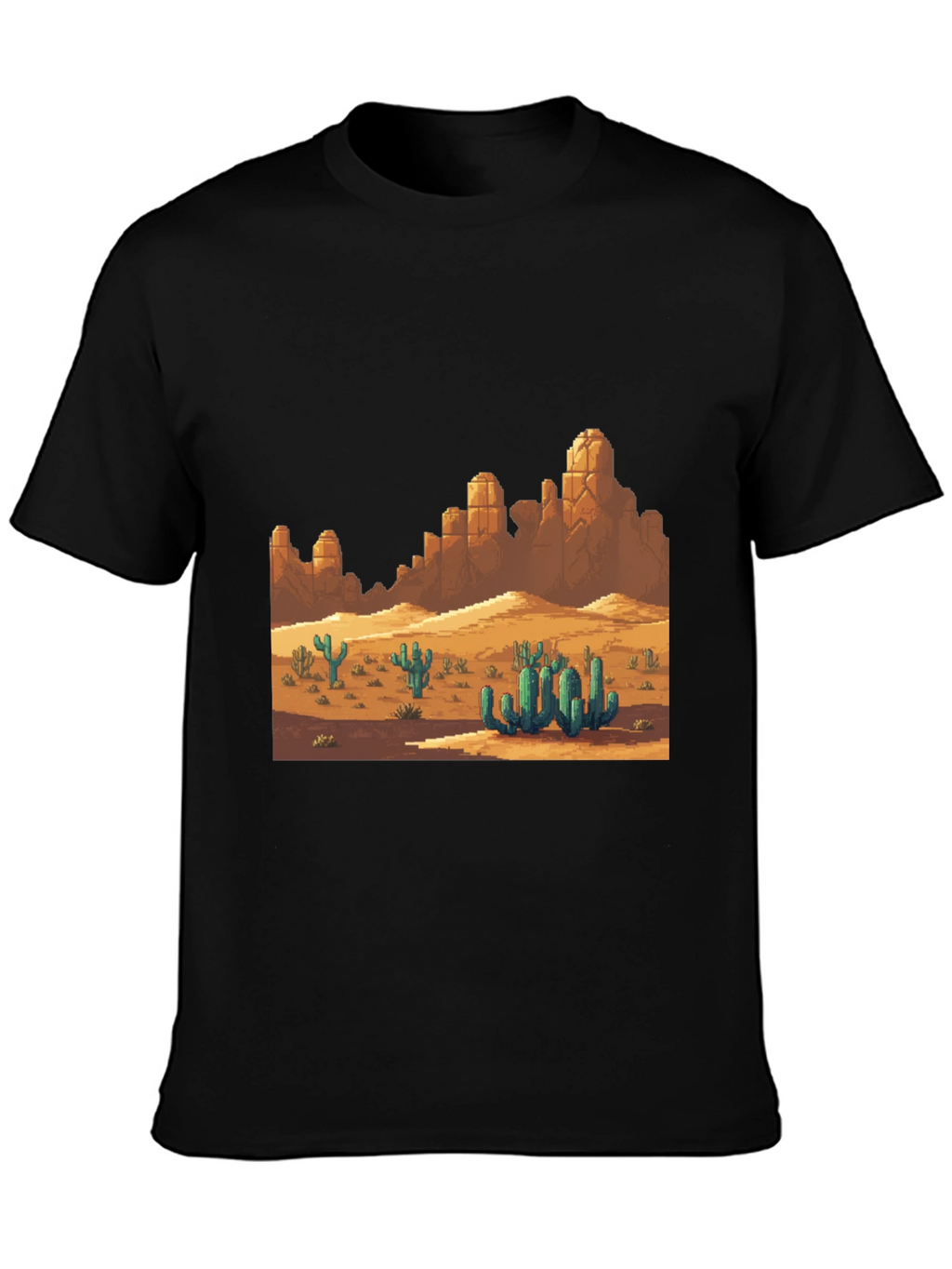 Retro Desert Landscape Graphic Tee