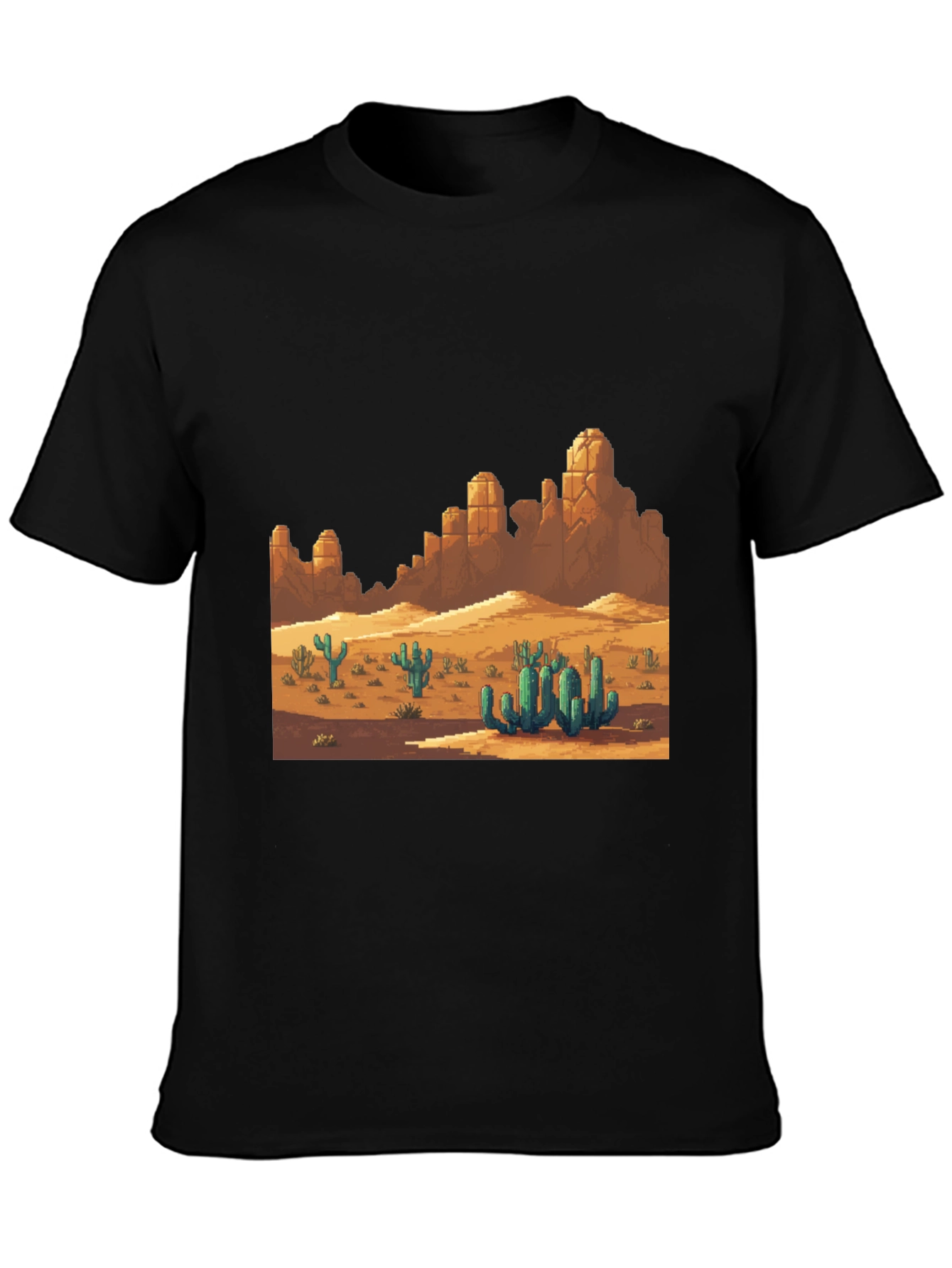 Retro Desert Landscape Graphic Tee