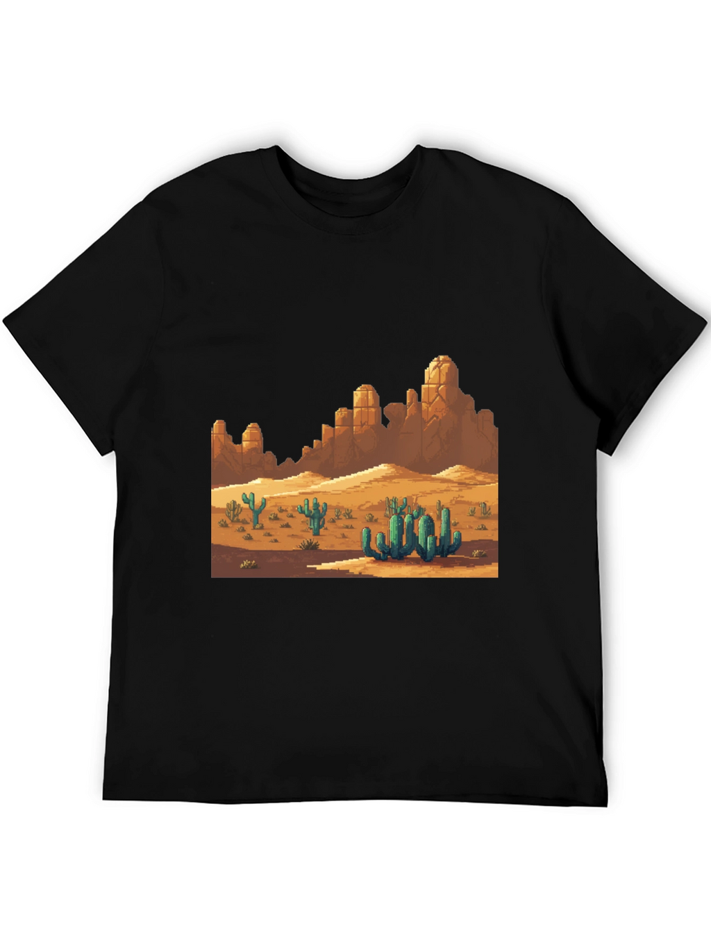 Retro Desert Landscape Graphic Tee