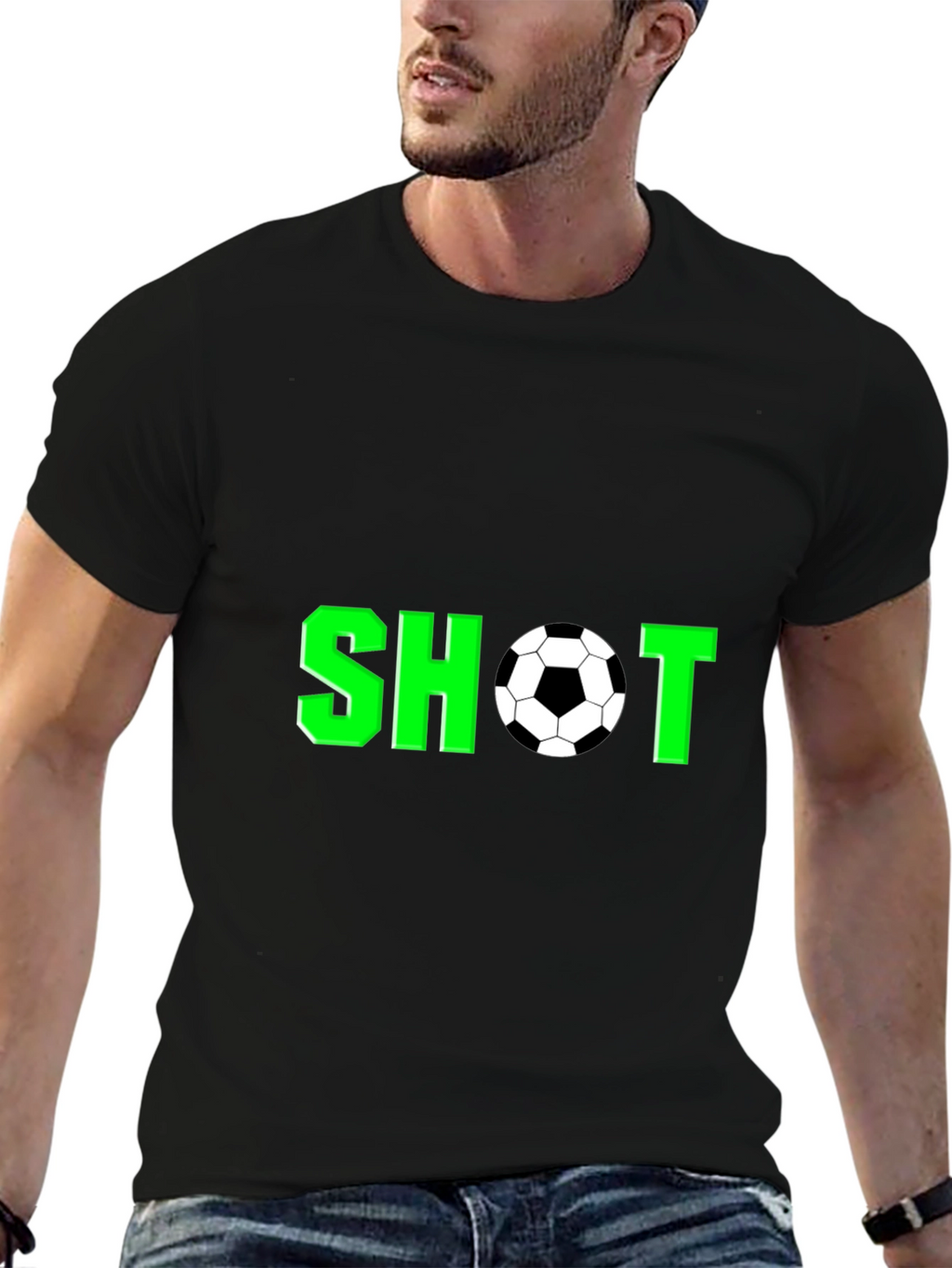 Soccer Shot T-Shirt - Sporty Graphic Tee