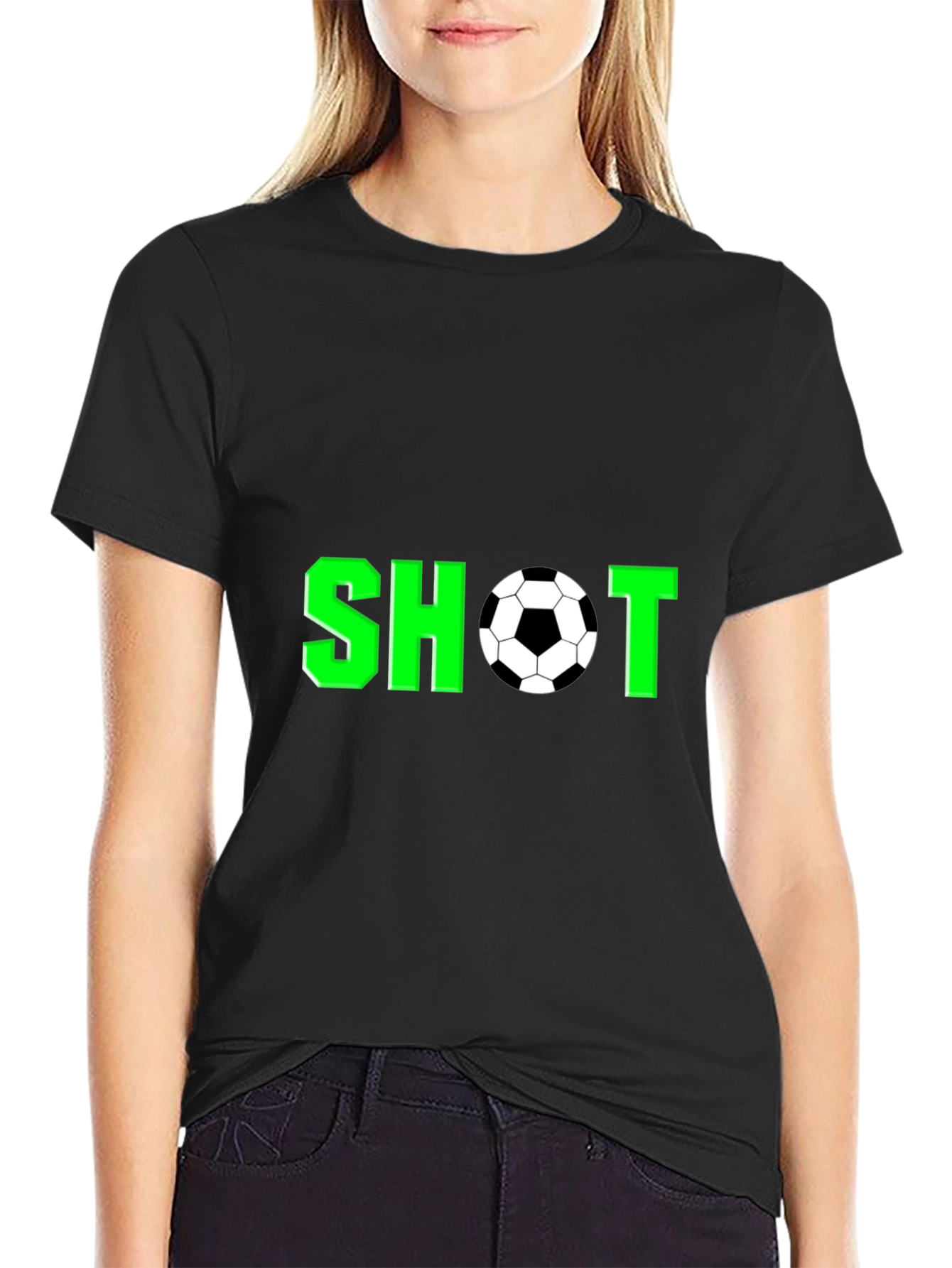 Soccer Shot T-Shirt - Sporty Graphic Tee
